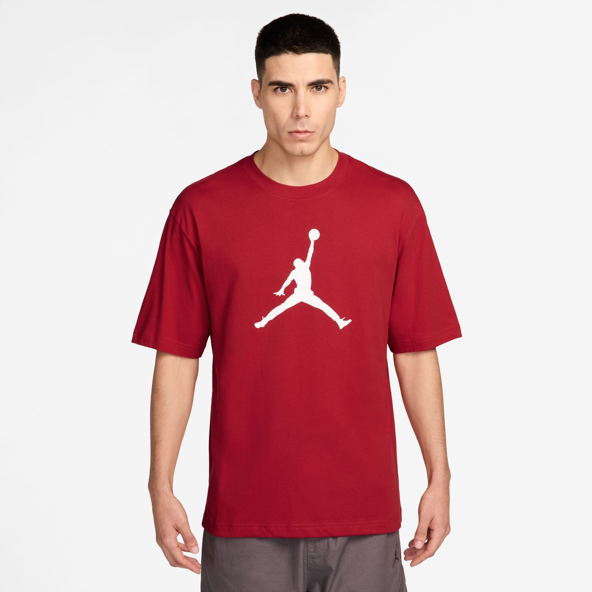 Jordan Trainingsshirt M J JUMPMAN SS HBR TEE 2 sportlicher Stil, aus Baumwolle