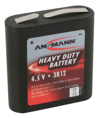 ANSMANN AG 1x 3R12 Zink-Kohle Batterie 4,5V – Faltbatterie (1 Stück) Batterie