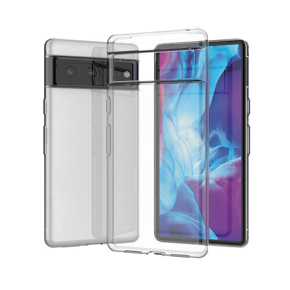 cofi1453 Bumper Ultra Clear 0,5 mm Hülle für Google Pixel 7a dünne Hülle transparent