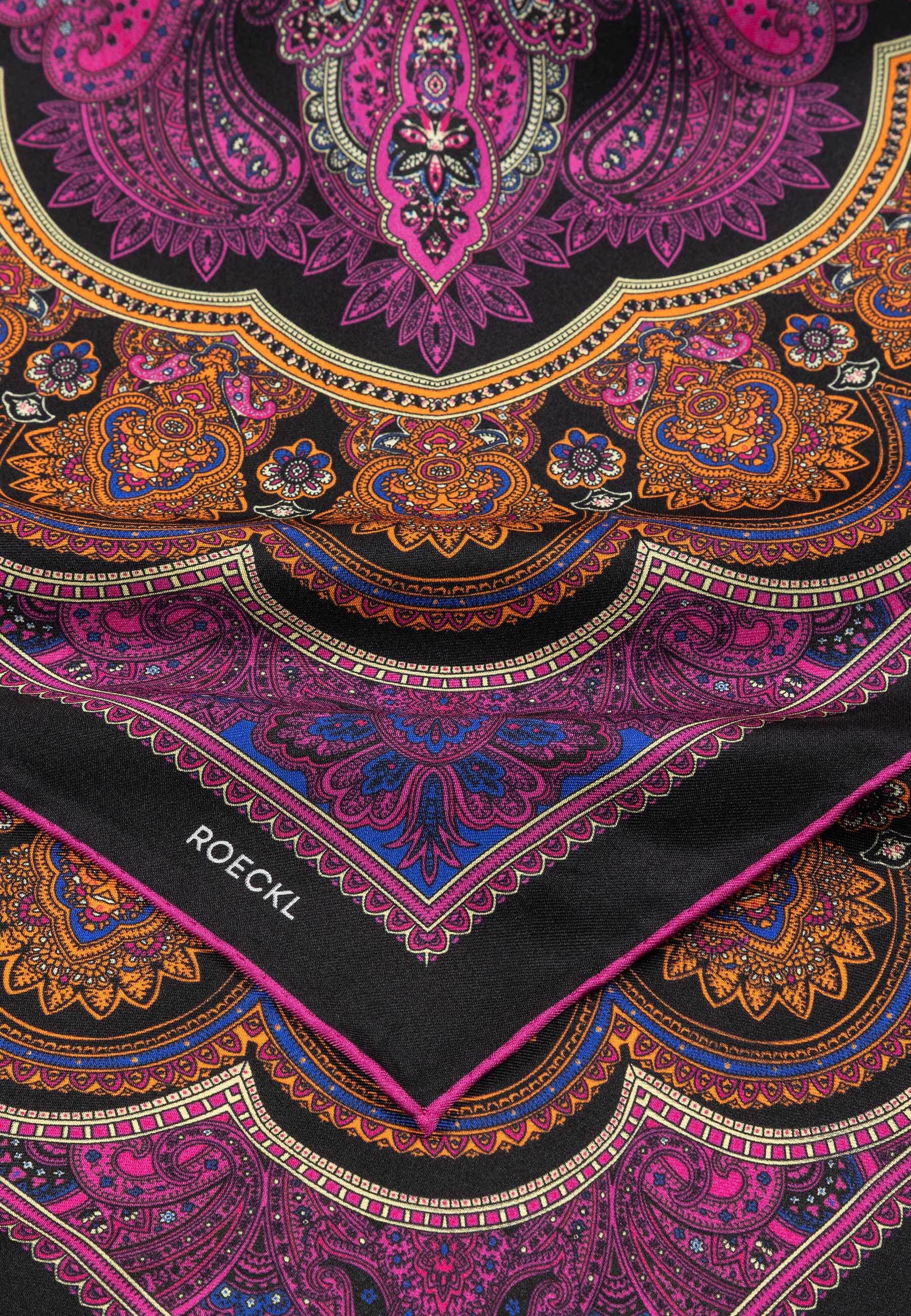Roeckl Nickituch FINE PAISLEY, Nicki Seidentuch mit Paisley Muster