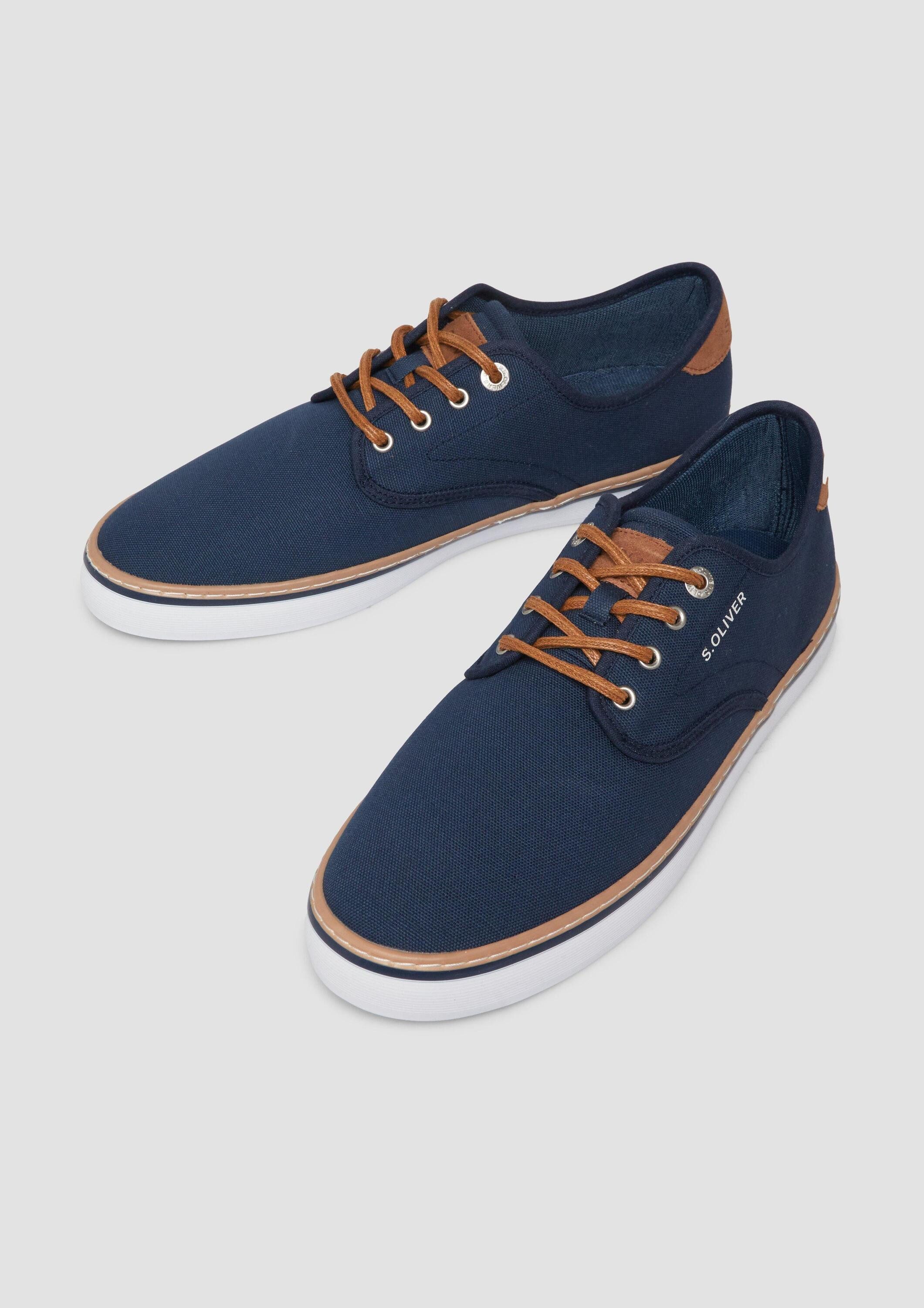 s.Oliver Sneakers Sneaker Textil-Sneaker mit Schnürung – Bild 3 von 3