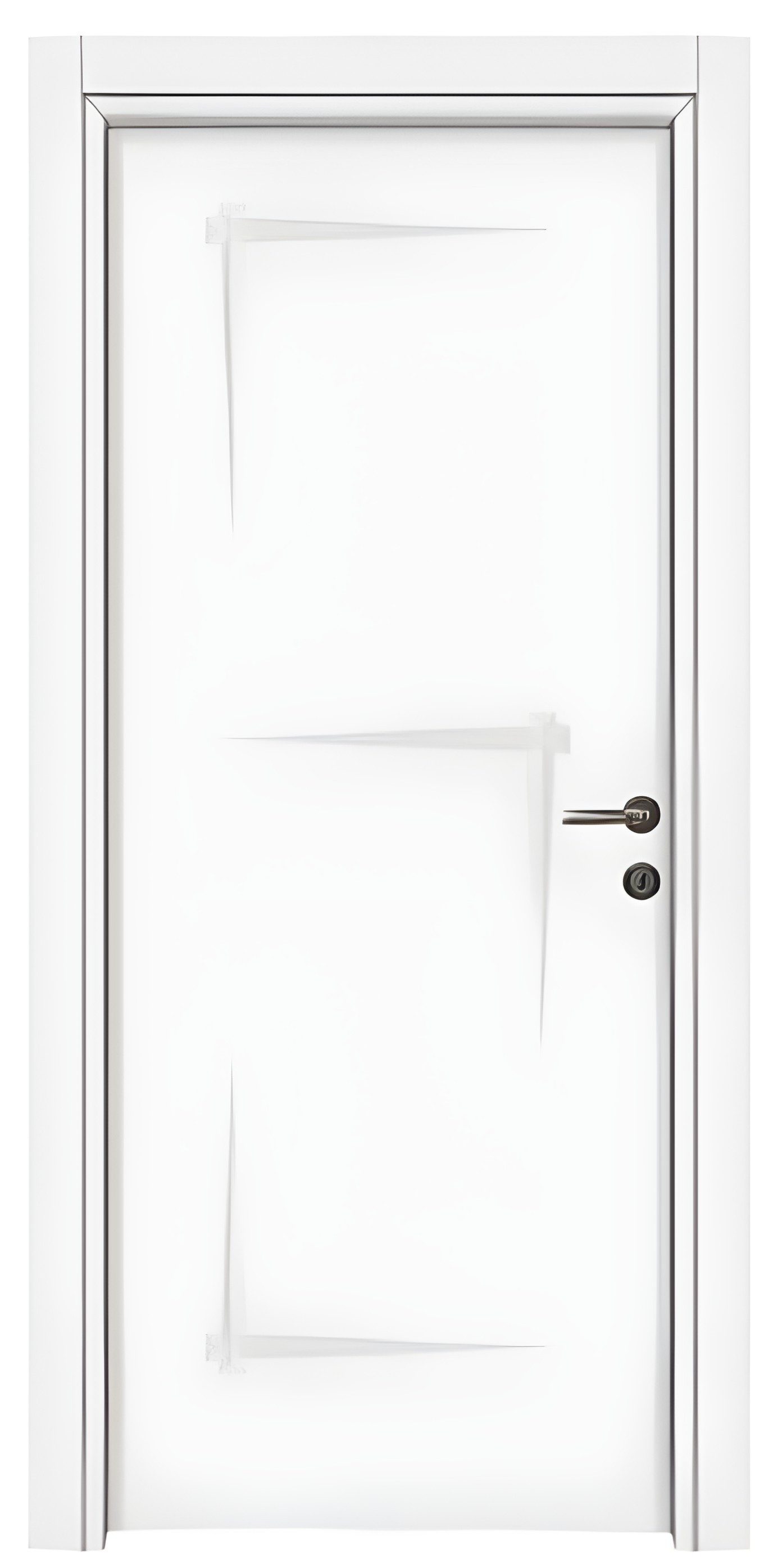 Xlmoebel Zimmertür Weiße elegante Wohnungstüren aus hochwertigem Material, Made in Europa