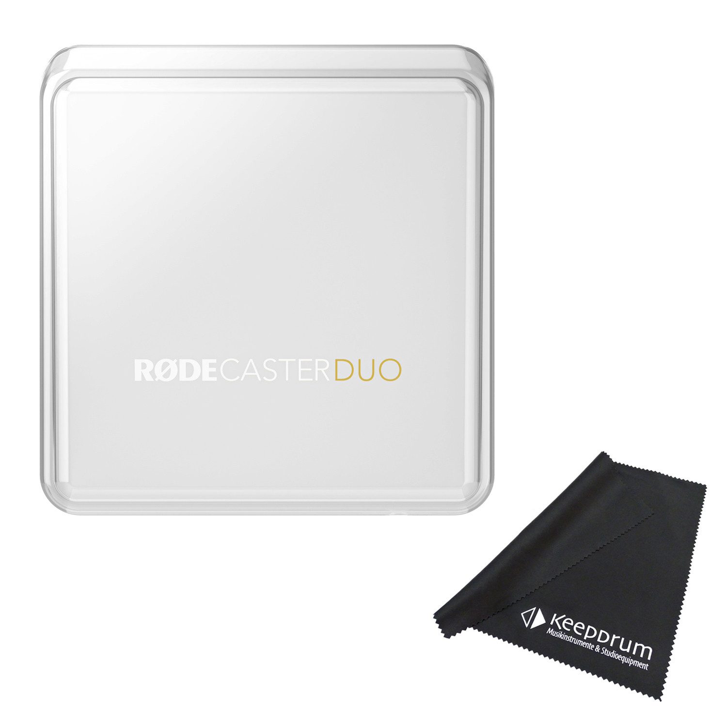 RØDE Mischpult Rode Rodecover Duo Schutz-Abdeckung für Rodecaster Duo mit Tuch, (vielseitig, Abdeckung)