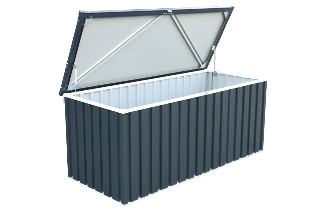 DURAMAX Kissenbox Metall Garten Gerätebox Kiste günstig online kaufen