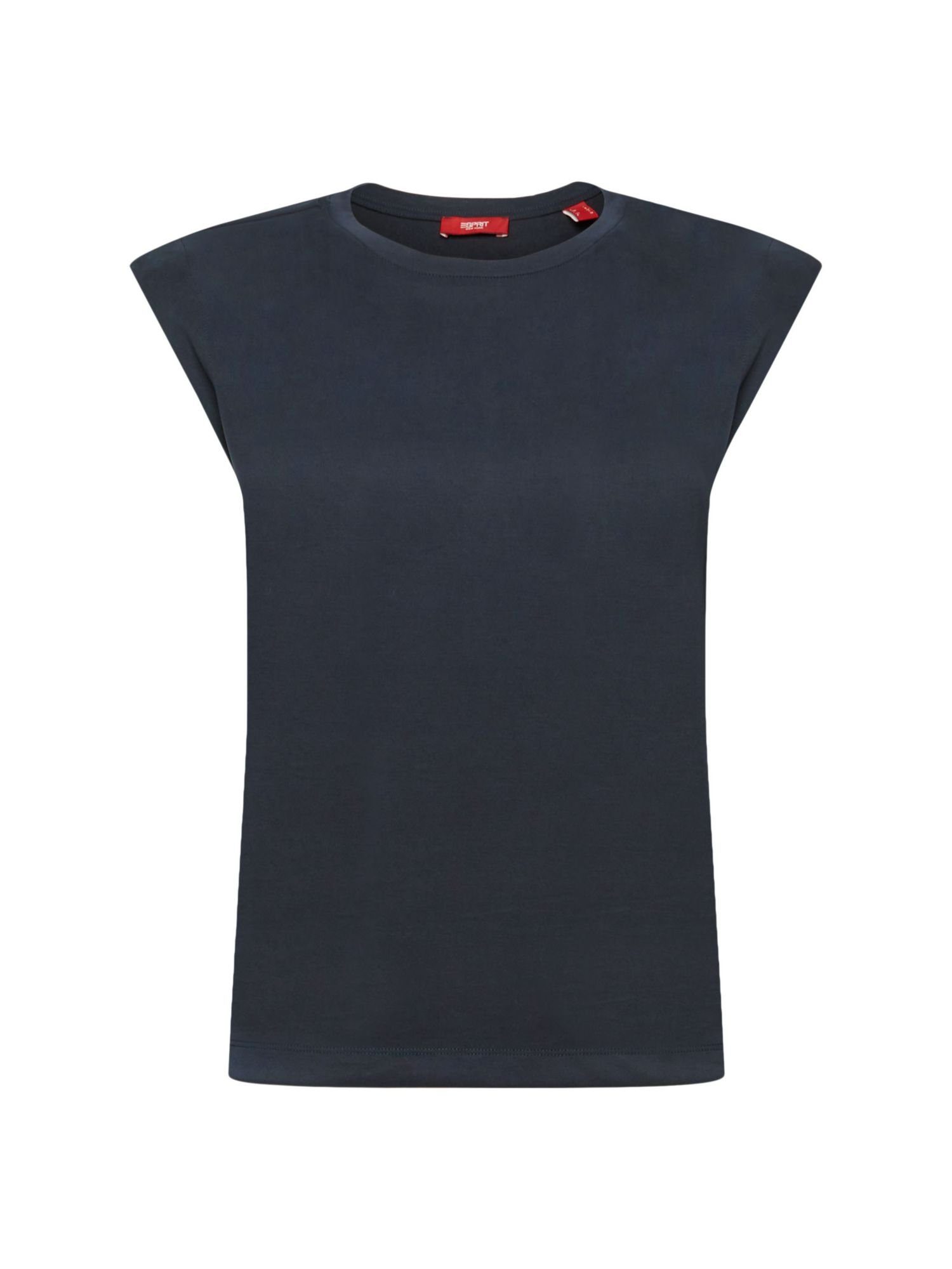 Esprit Collection T-Shirt Jersey-Top mit weichem Griff (1-tlg) BLACK