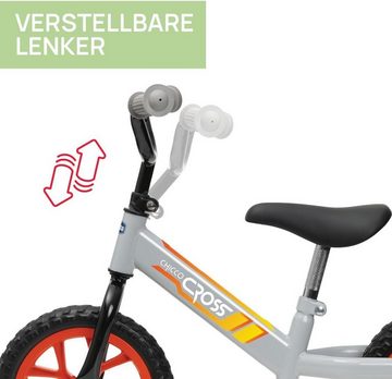 Chicco Fahrrad-Laufrad Kinderfahrrad ohne Pedale, Cross Country Design, große Räder, Verstellbarer Lenker und Sattelstütze pedalloses Gleichgewichtsfahrrad