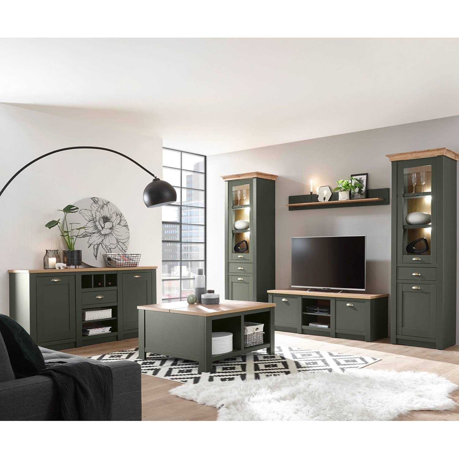Lomadox Wohnwand »CINCINNATI-61«, (6-tlg) kaufen | OTTO