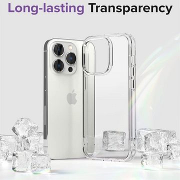CoolGadget Handyhülle Transparent Ultra Slim Case für Apple iPhone 14 Pro 6,1 Zoll, Silikon Hülle Dünne Schutzhülle für iPhone 14 Pro Hülle