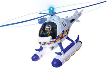 SIMBA Spielzeug-Hubschrauber Feuerwehrmann Sam, Polizei Wallaby, mit Licht- und Soundeffekten