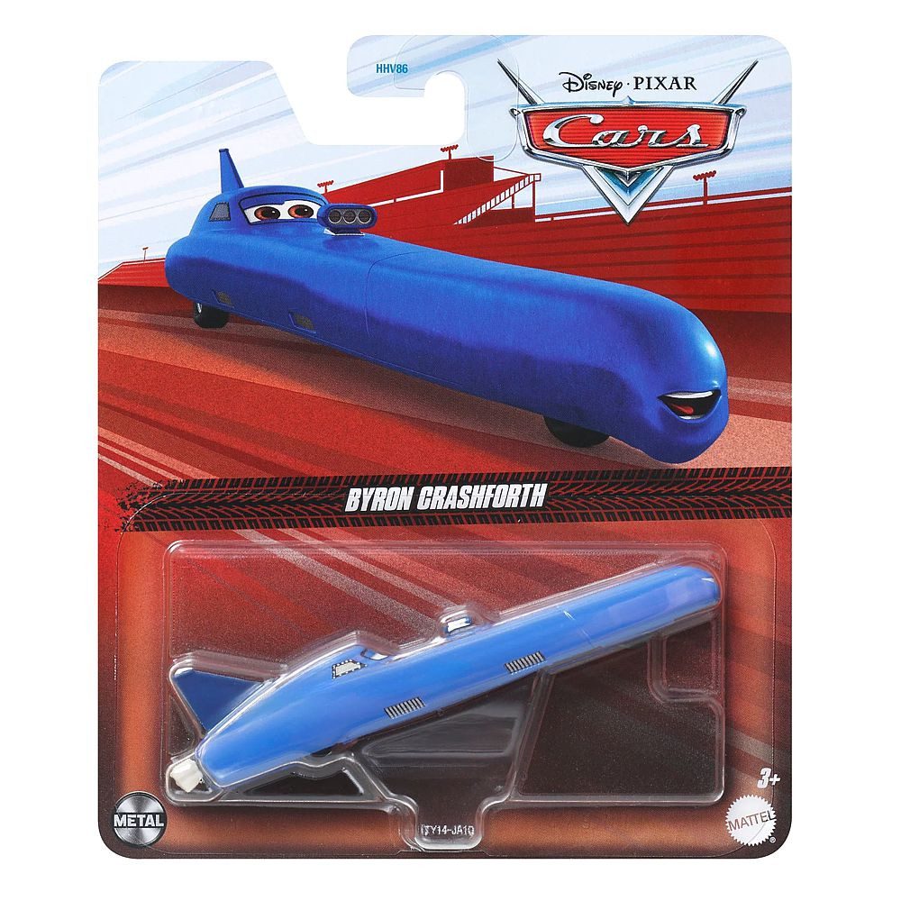 Spielzeug-Rennwagen Byron Crashforth HTY14 Disney Cars Die-Cast 1:55 Auto Fahrzeug