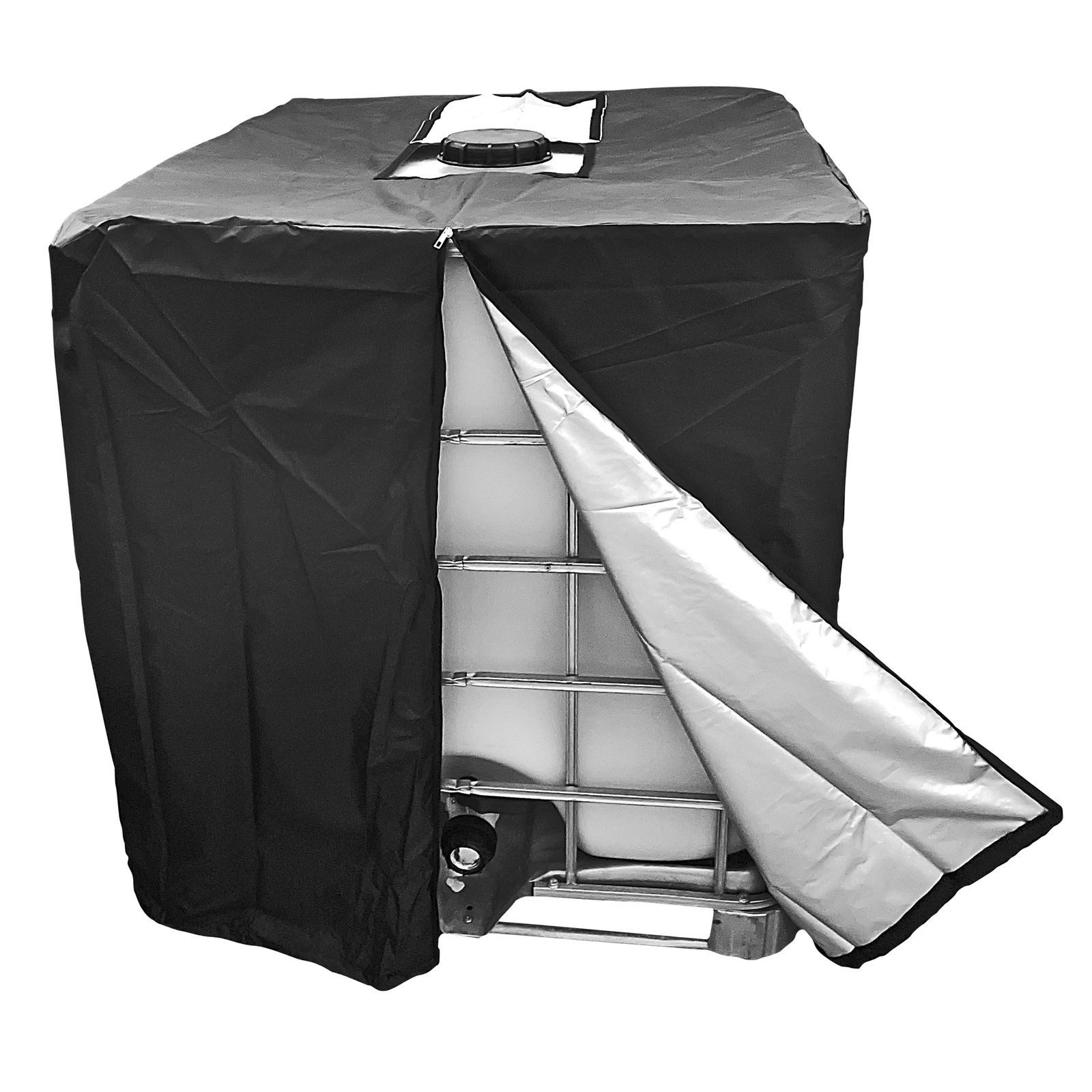 KesTek Schutzplane IBC-Tank 1000L Abdeckplane / Schutzplane / UV-Folie