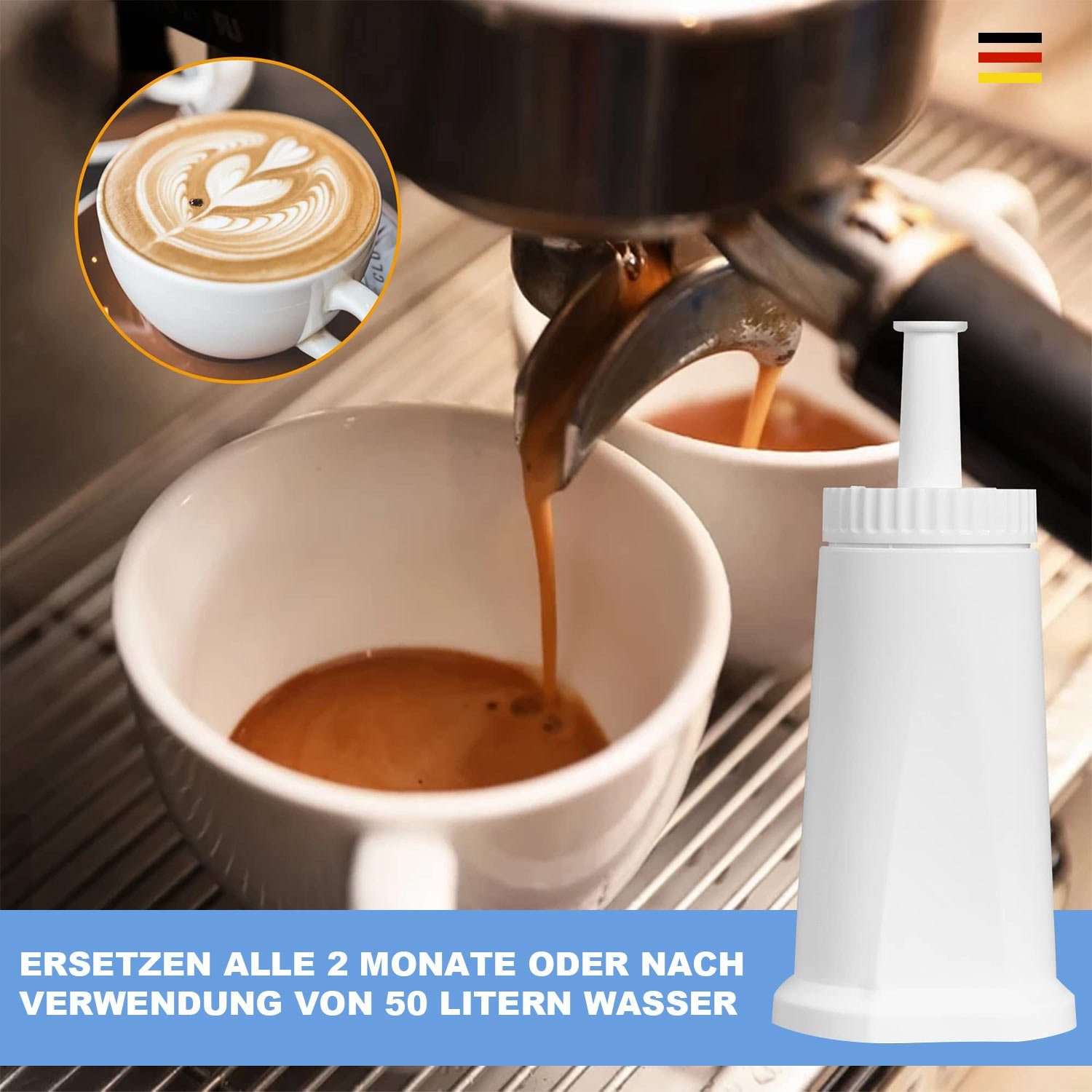 Barista, Zubehör tlg. Oracle für Kaffeemaschinen, Ersatz MAGICSHE Wasserfilter für 2