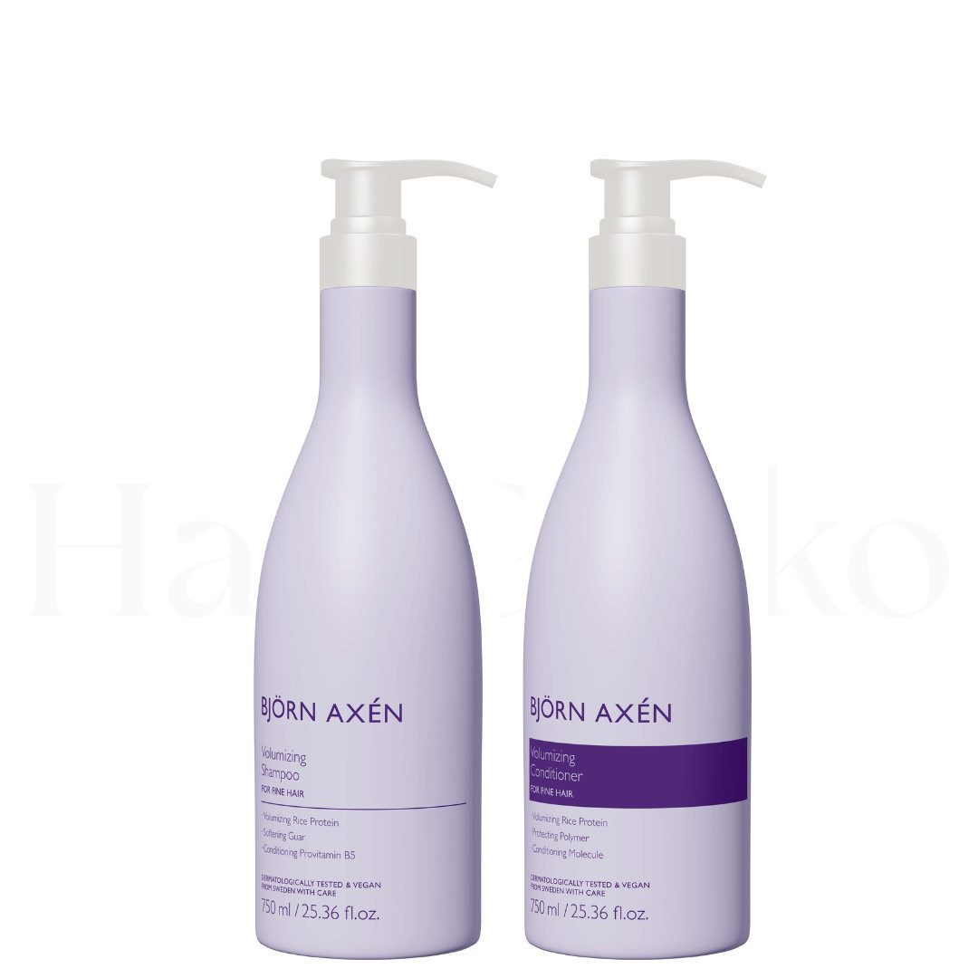 BJÖRN AXÉN Haarpflege-Set Volumizing Set XXL, 2-tlg.