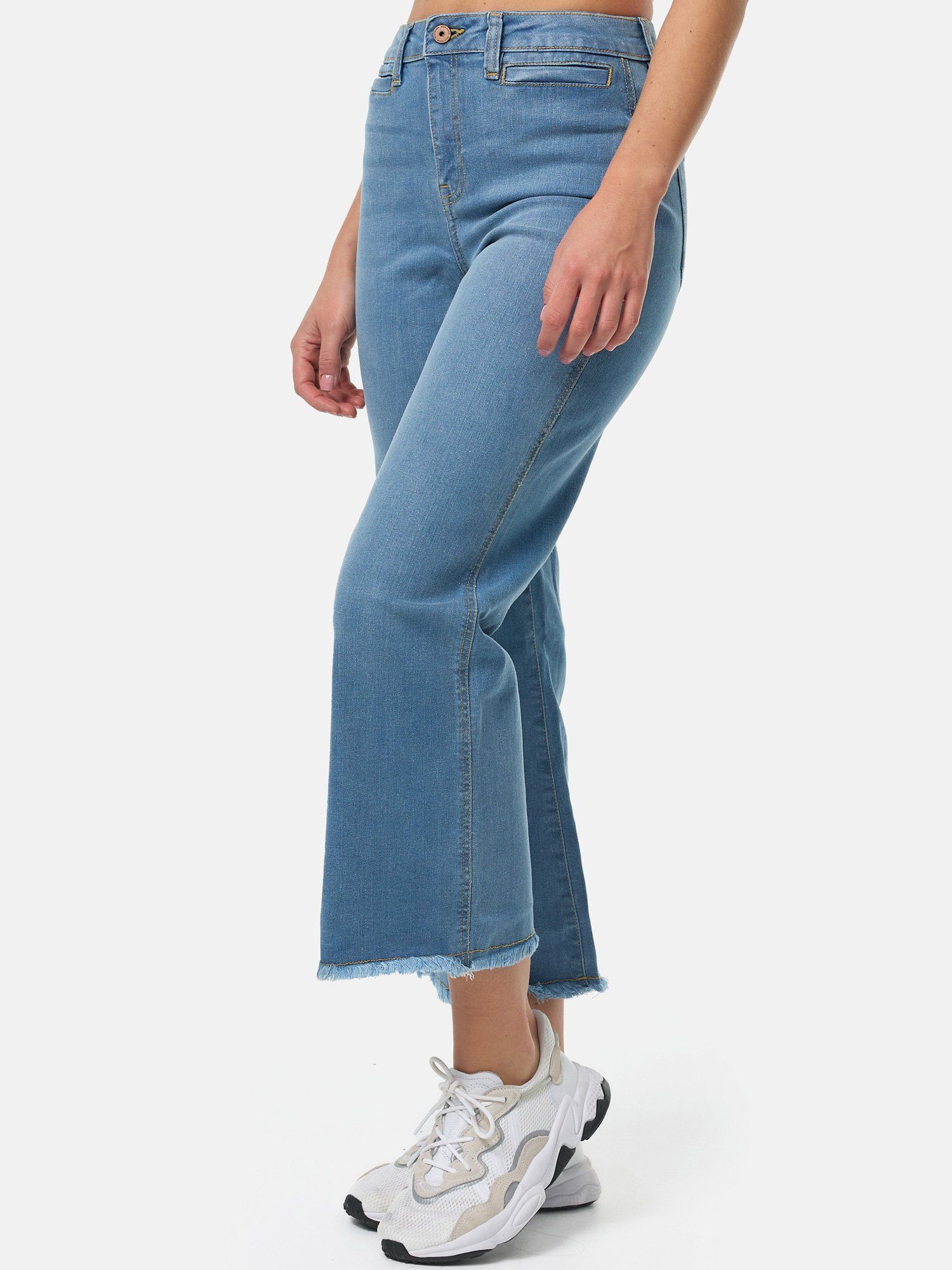 Tazzio Bootcut-Jeans F113 Damen Flared Jeanshose