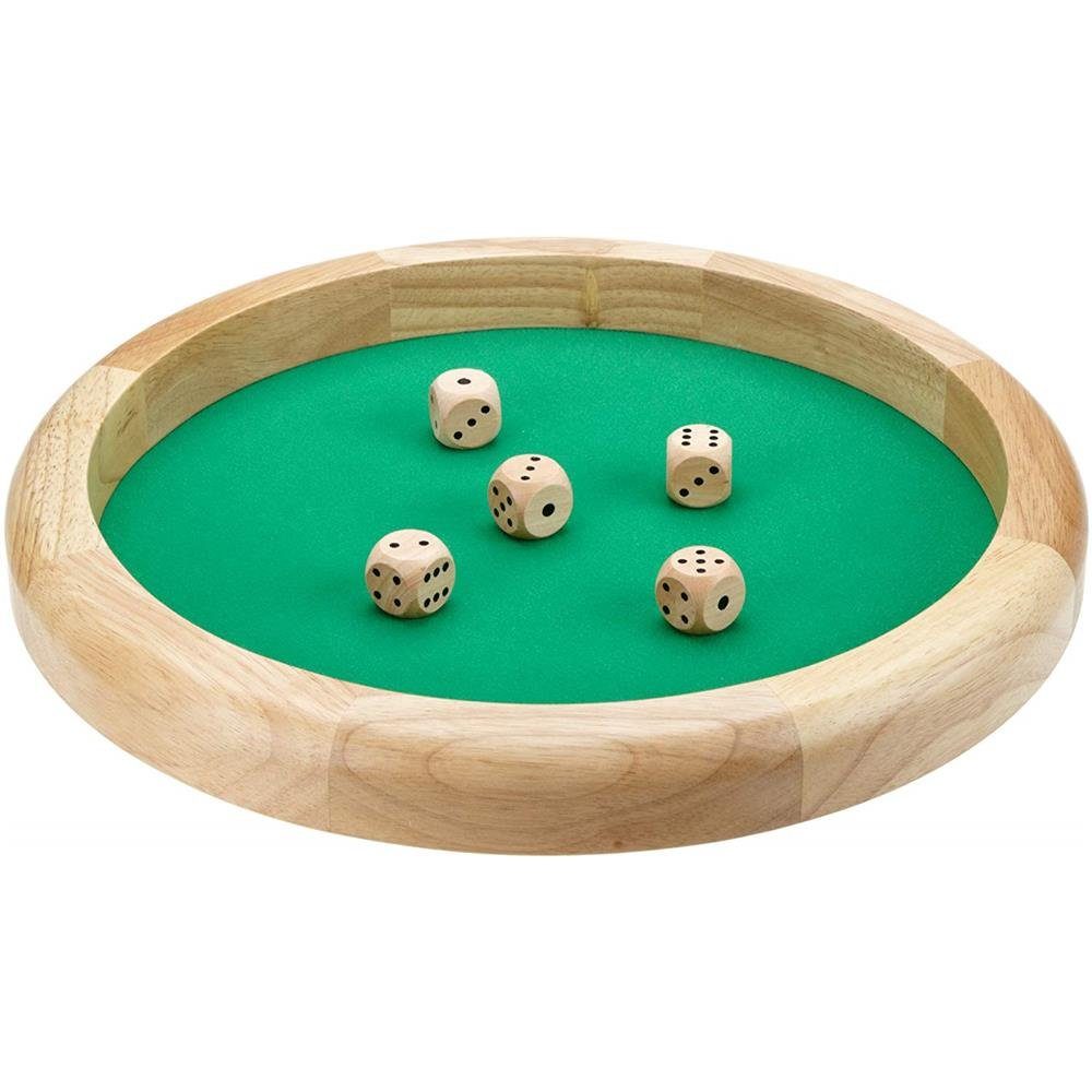 Philos Spiel Würfelbrett, extra groß inkl. Würfel