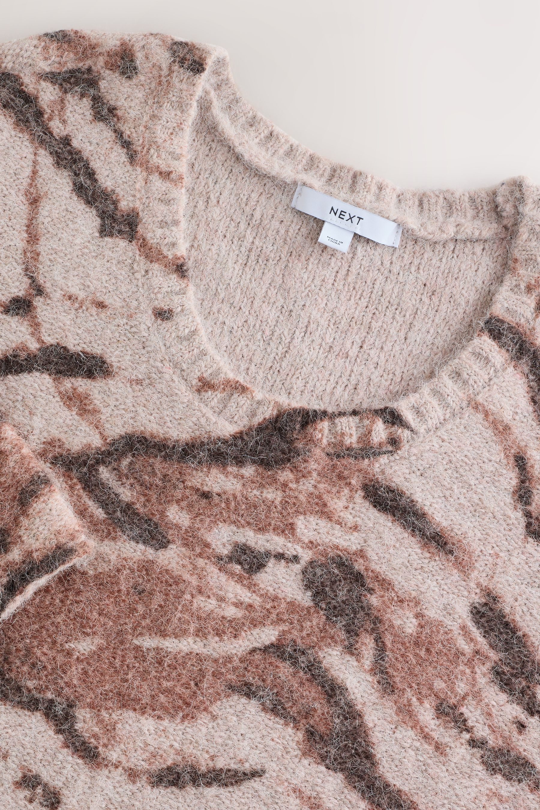 Next Strickpullover Pullover mit Wolle und U-Ausschnitt (1-tlg) günstig online kaufen