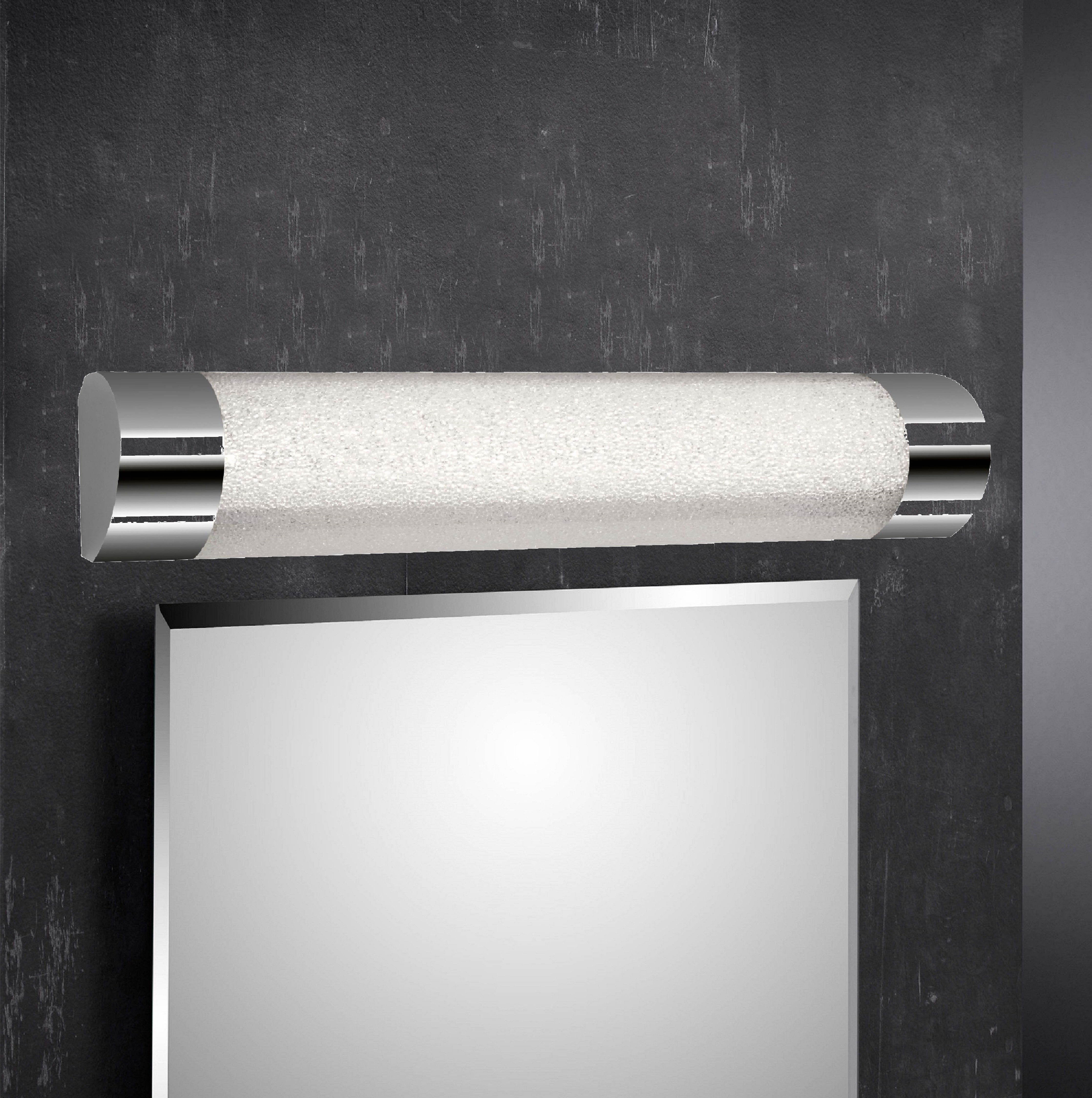 TRANGO LED Spiegelleuchte, 2074 Modern LED 10 Watt Spiegelleuchte IP44 mit günstig online kaufen