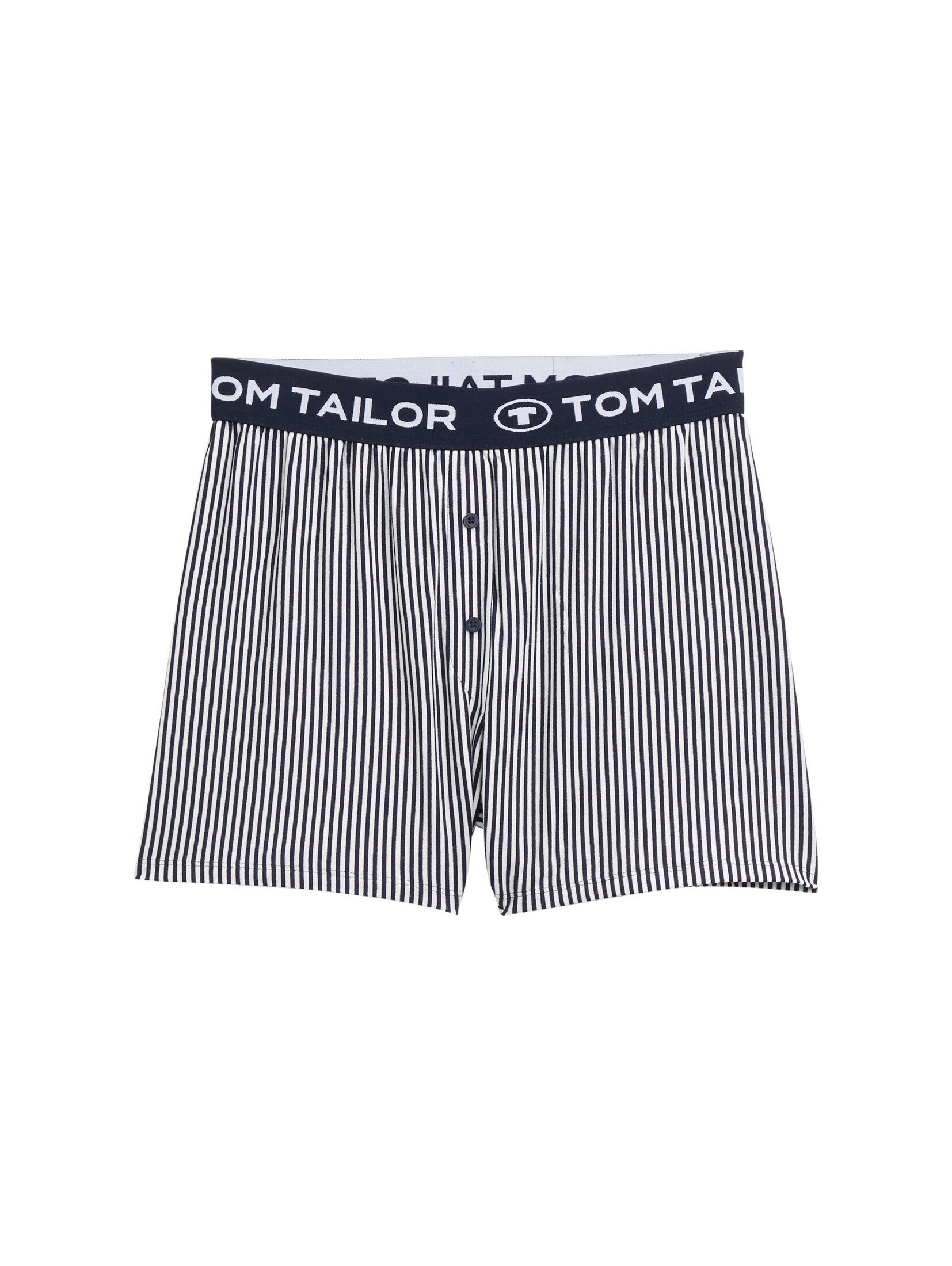 TOM TAILOR Schlafshorts Bodywear Pyjama-Shorts mit Streifenmuster