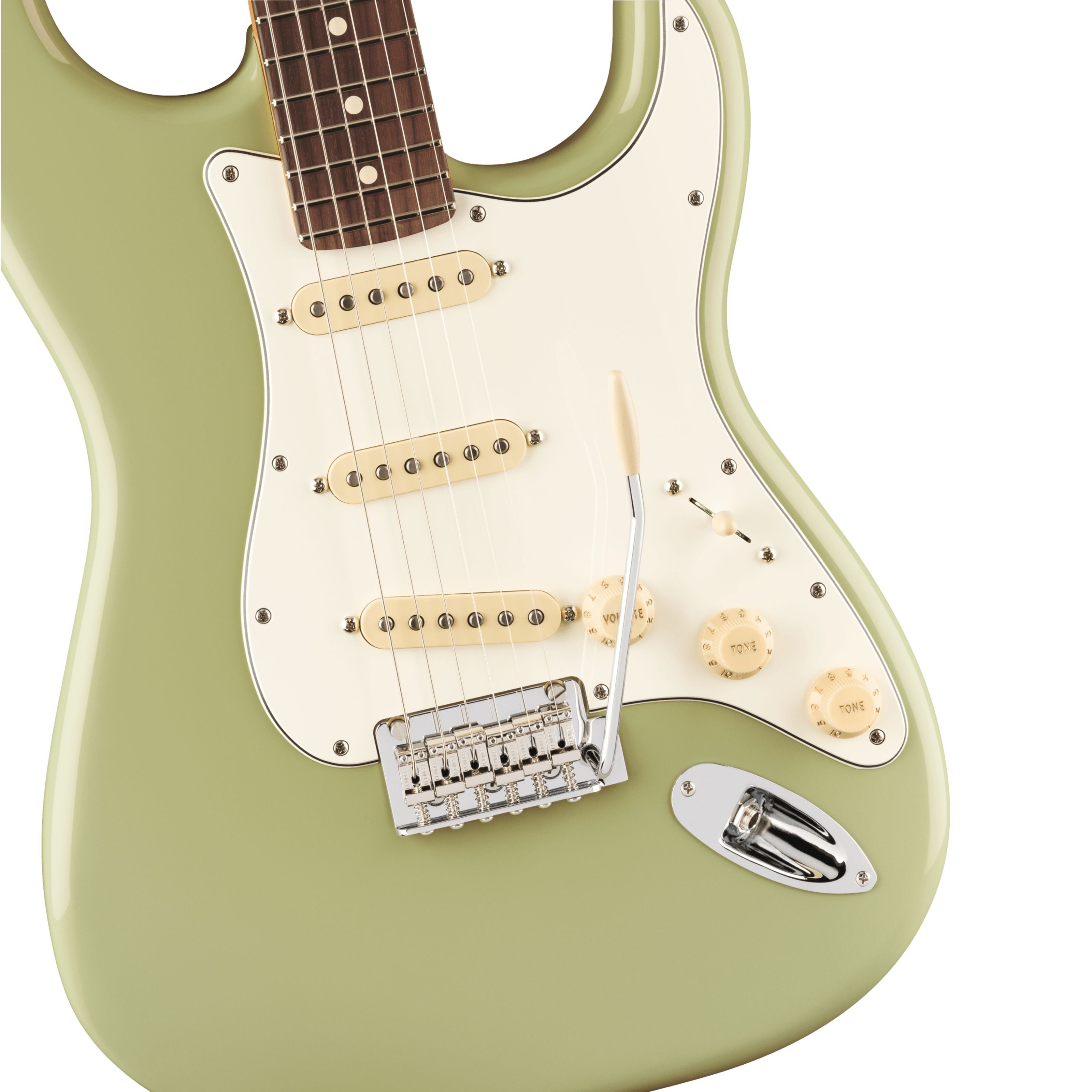 Fender E-Gitarre, E-Gitarren, ST-Modelle, Player II Stratocaster RW Birch Green - E-Gitarre