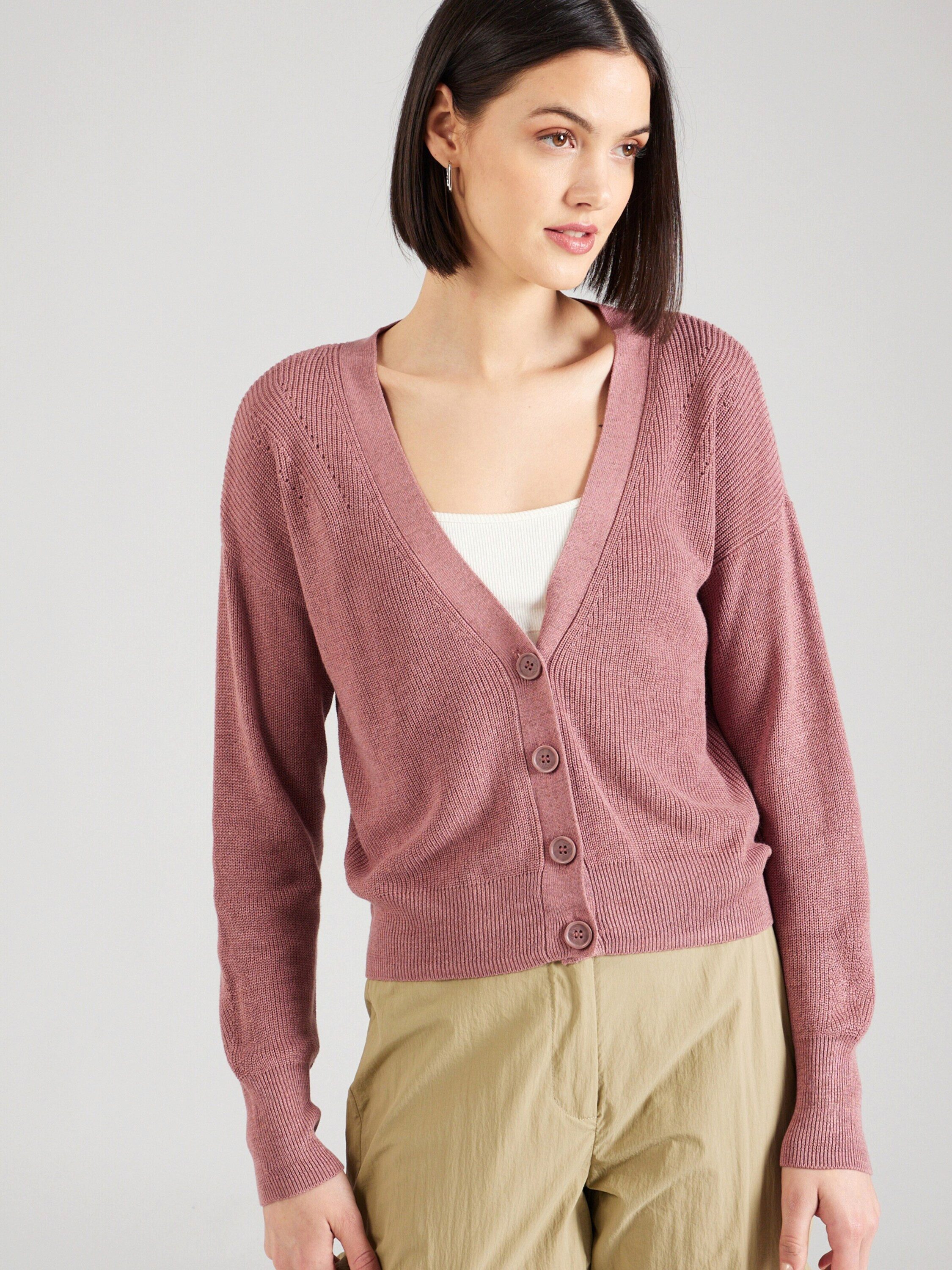 Vero Moda Strickjacke NEW LEXSUN (1-tlg) Lochmuster günstig online kaufen