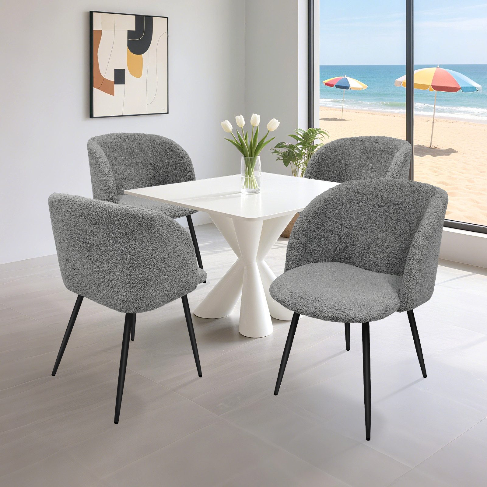 HOMELUX Polsterstuhl Esszimmerstuhl 2/4 Set, Küchenstuhl günstig online kaufen