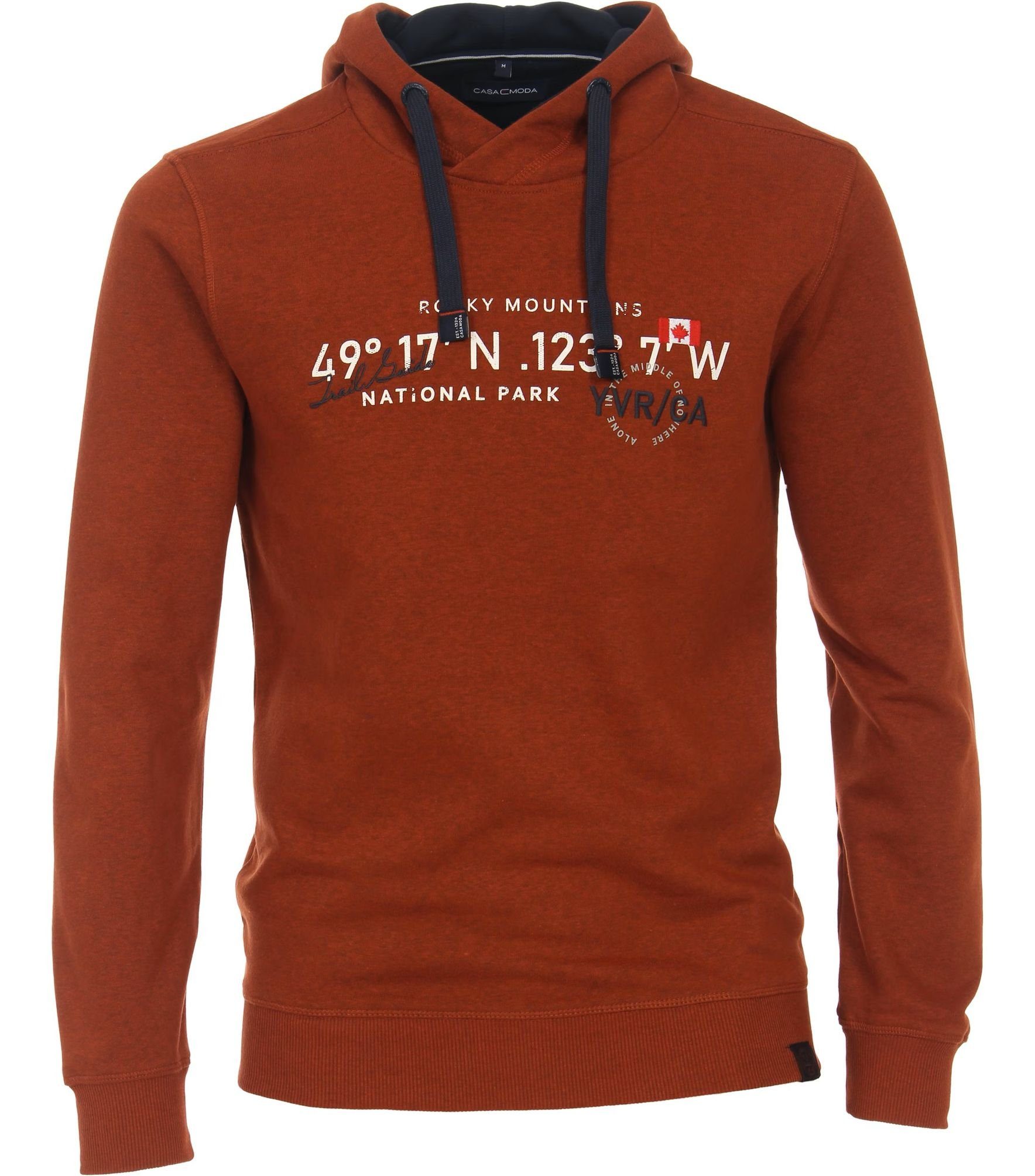 CASAMODA Kapuzenpullover 423915700 Orange (490) | Sweatshirts
