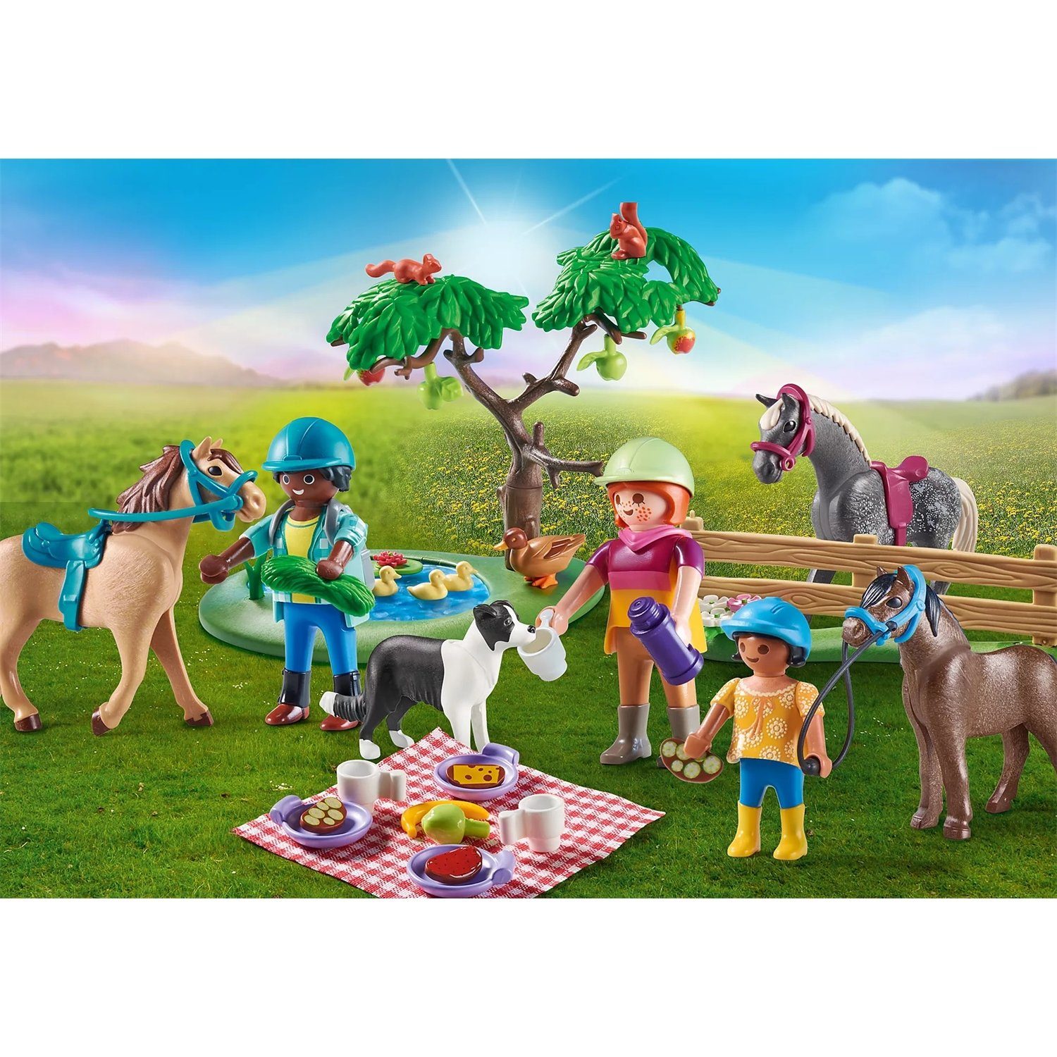 Playmobil® 71239 Picknickausflug mit Pferden Konstruktions-Spielset günstig online kaufen