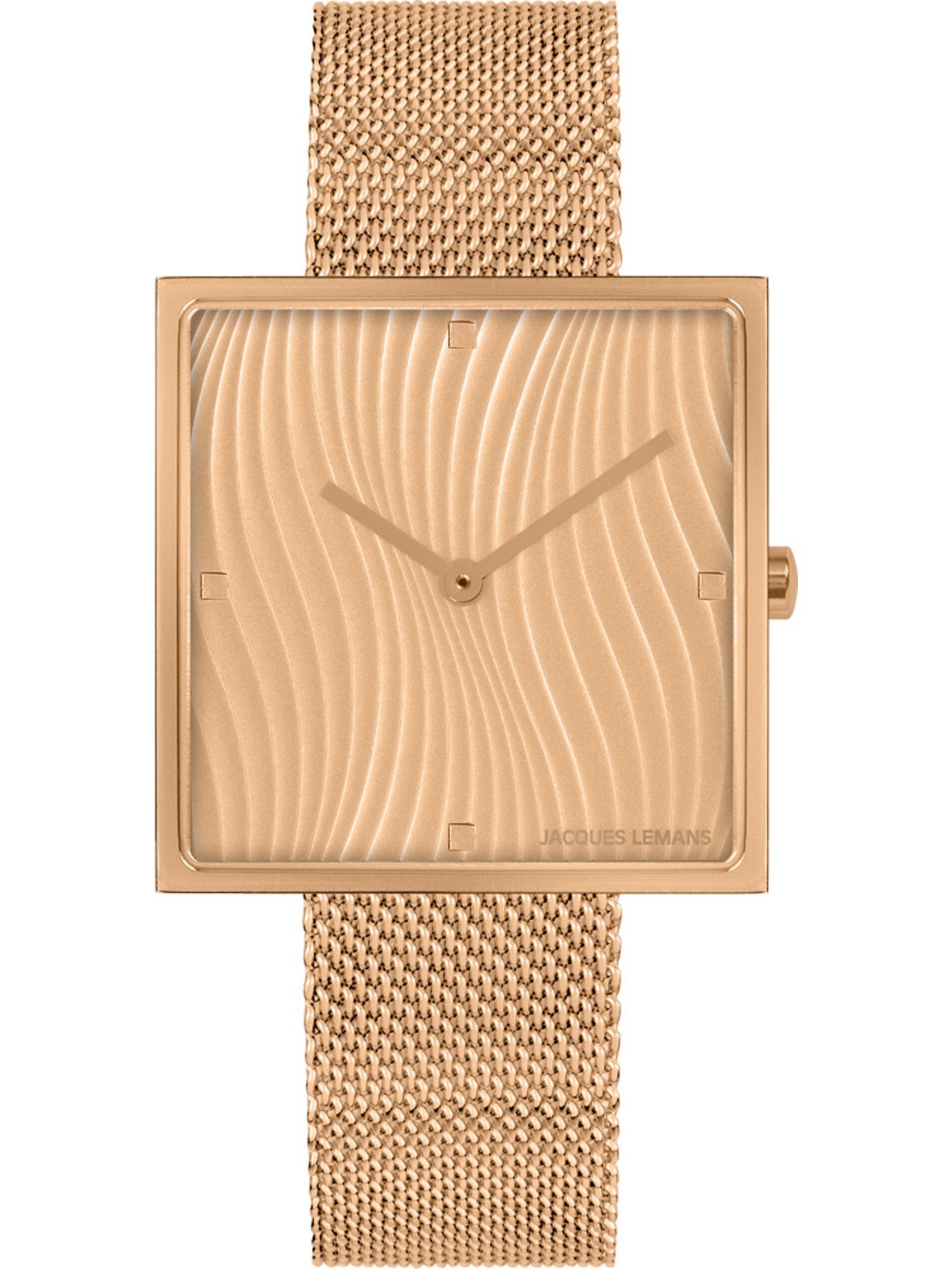 Jacques Lemans Quarzuhr Jacques Lemans Damen-Uhren Analog Quarz, Klassikuhr roségold