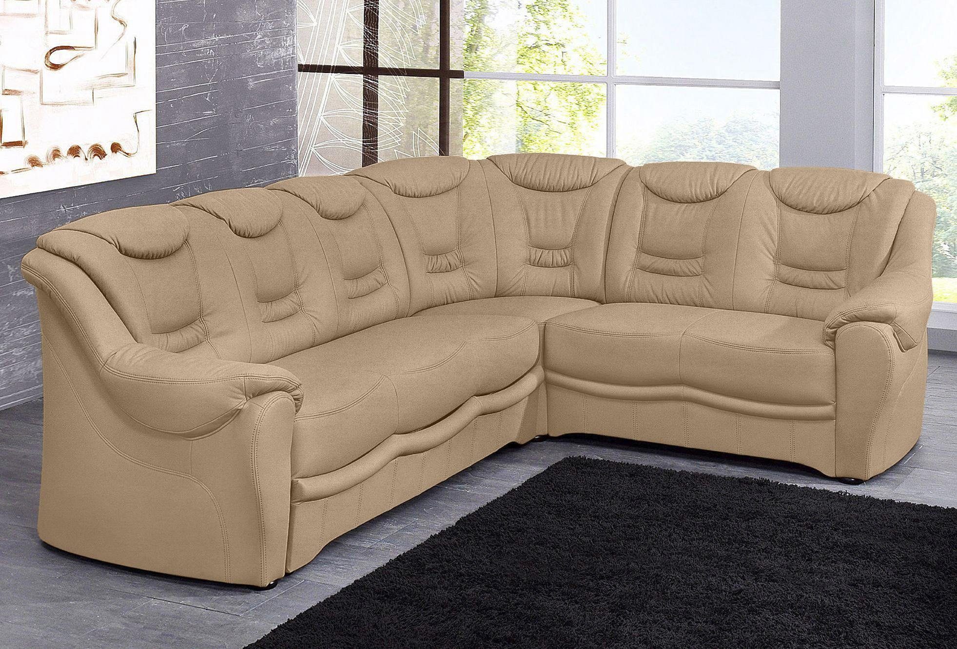 sit&more Ecksofa "Bansin L-Form", wahlweise mit Bettfunktion günstig online kaufen