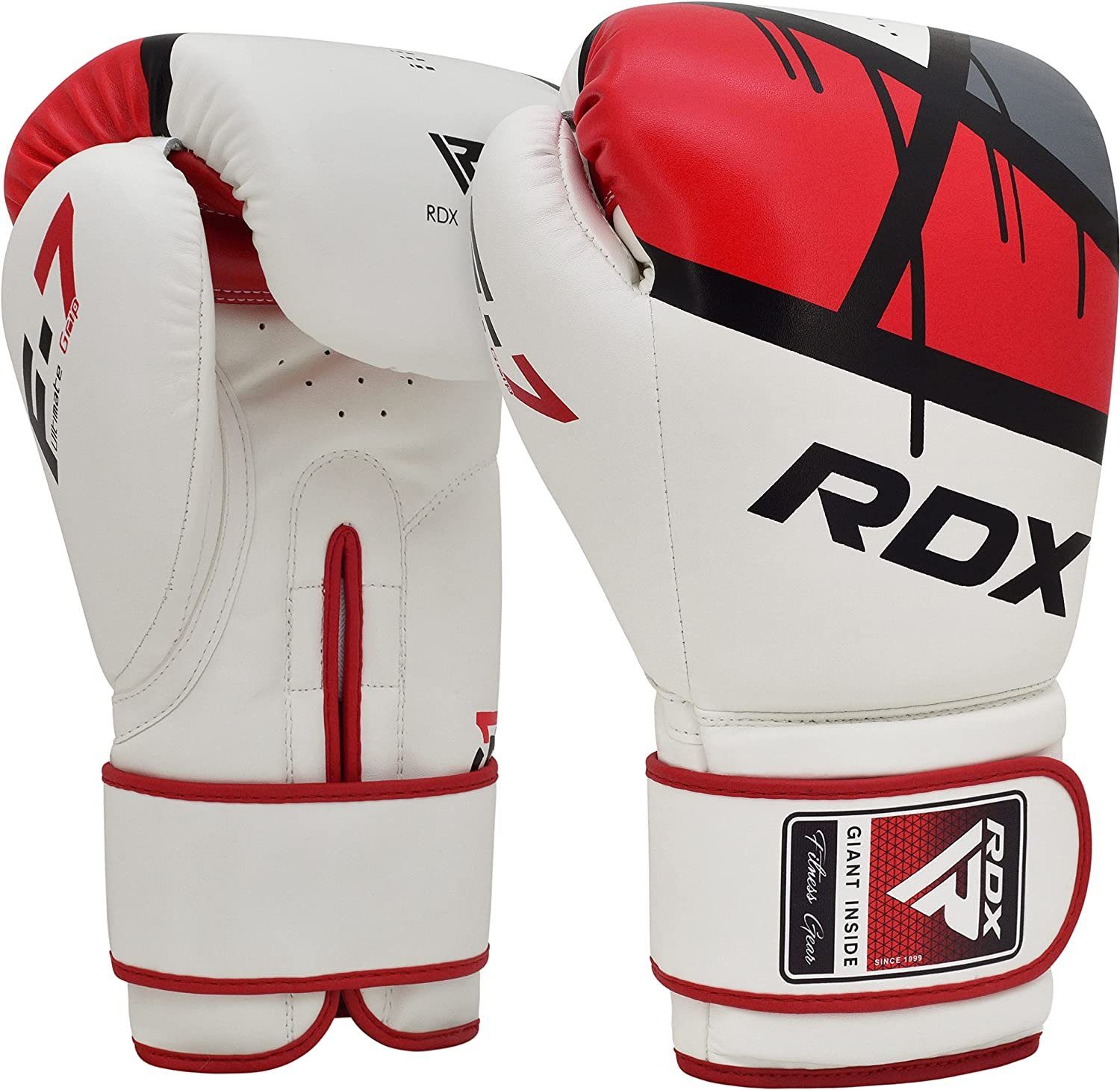 Boxhandschuhe Thai Boxhandschuhe Training RDX Sparring Kickboxing Sports Red RDX Muay Boxsack