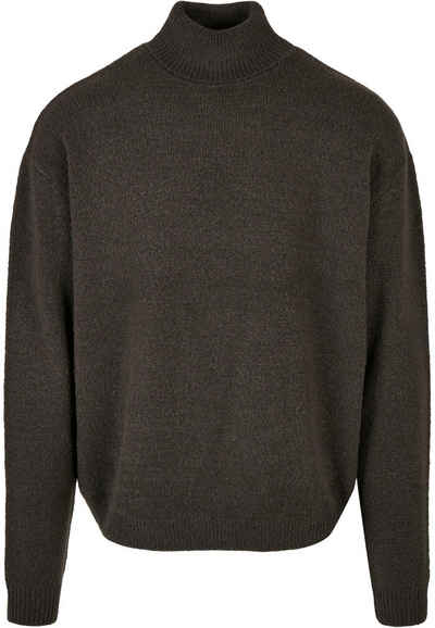 URBAN CLASSICS Rundhalspullover Urban Classics Herren Oversized Roll Neck Sweater (1-tlg)
