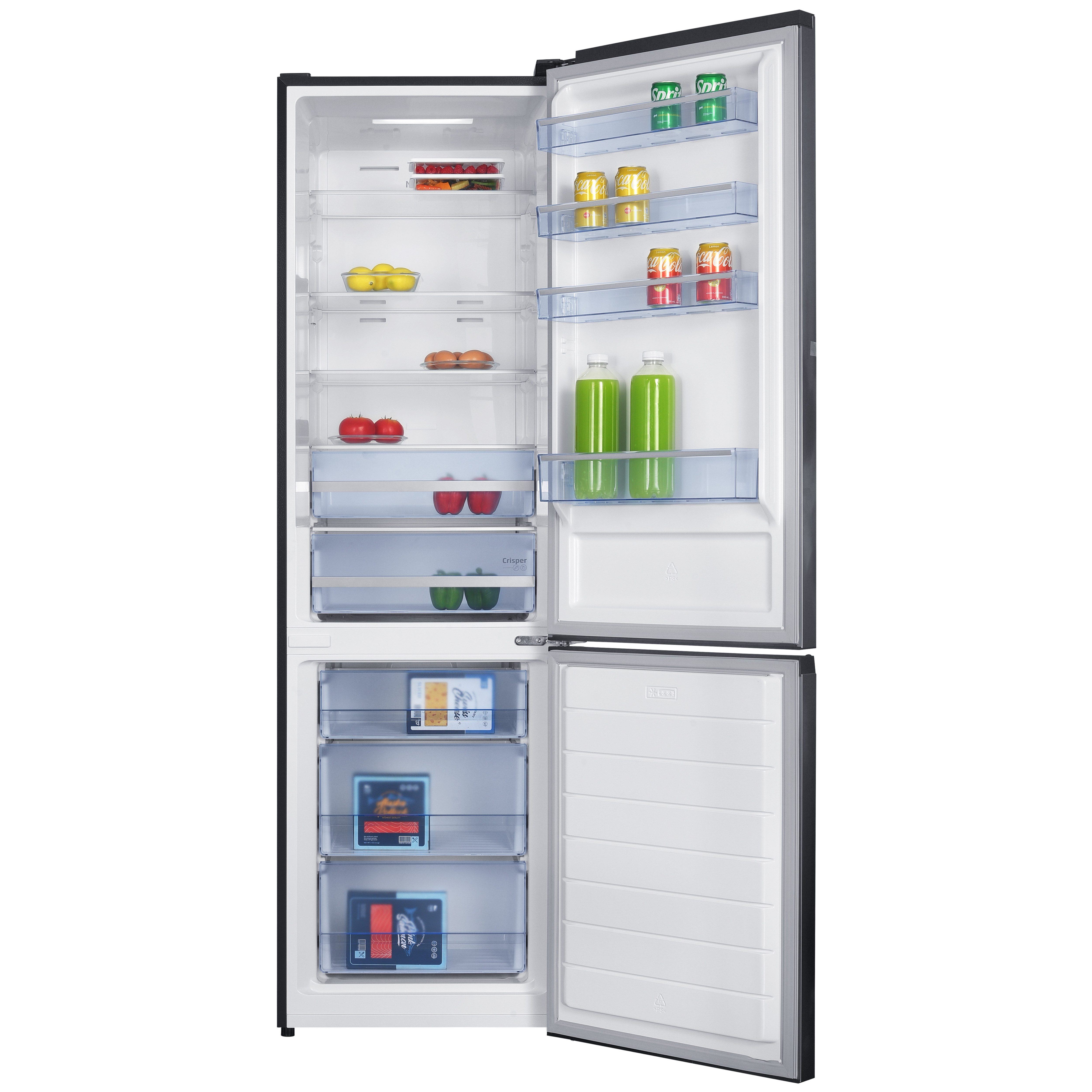 BEKO Kühl-/Gefrierkombination B5RCNO377X, 200,5 cm hoch, 60 cm breit, No Frost – kein Abtauen mehr