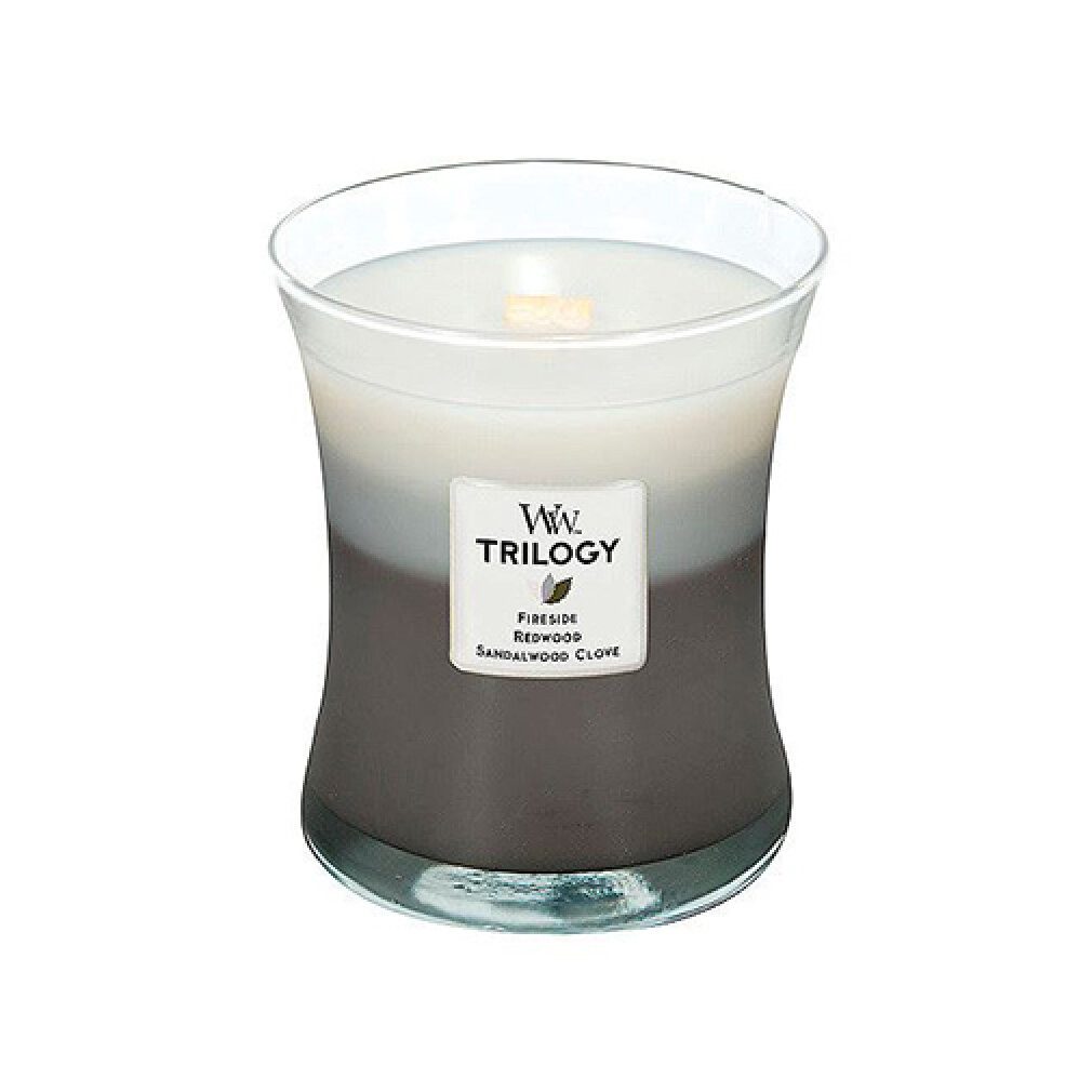 Woodwick Duftkerze Warm Woods Duftkerze 275 g