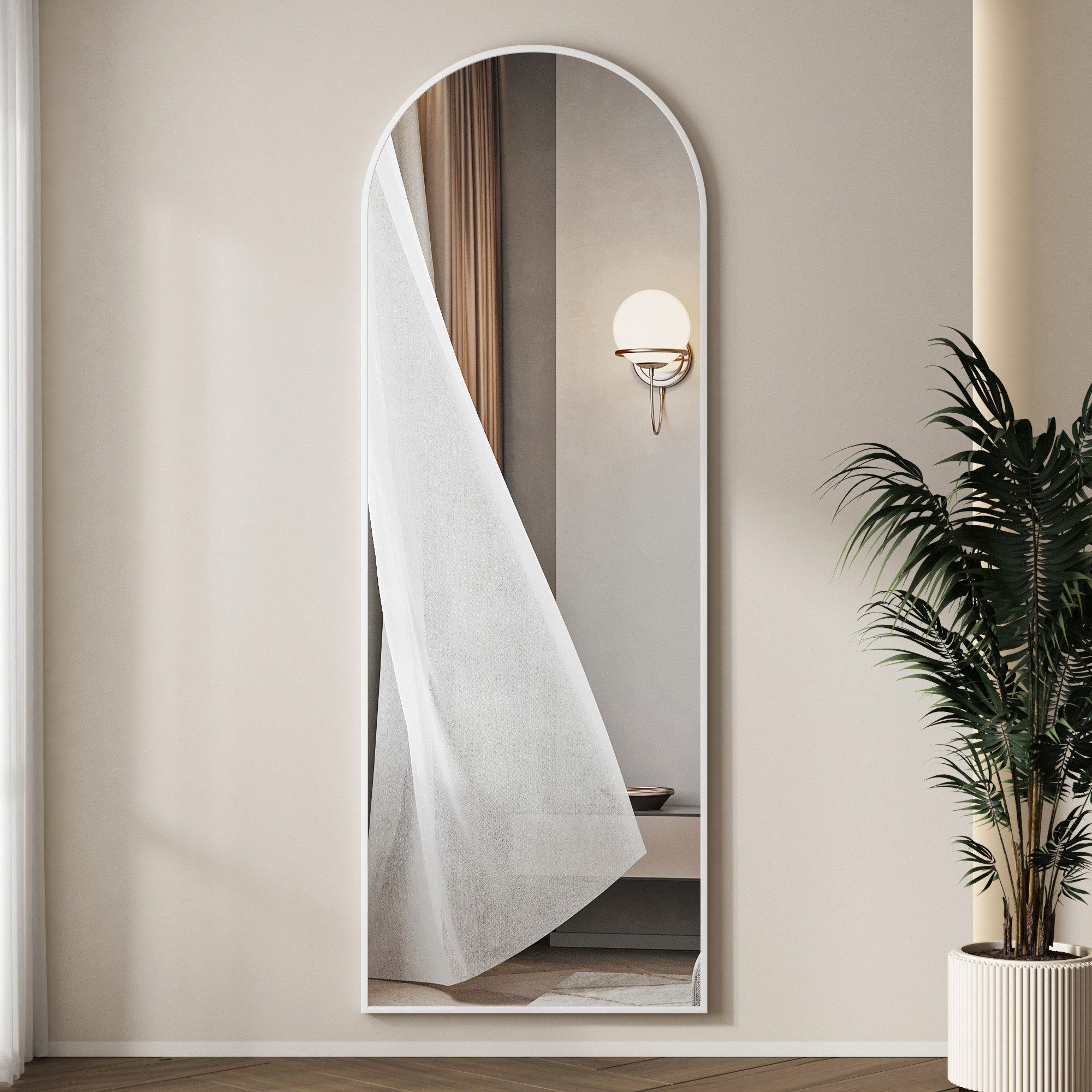 Hopibath Wandspiegel ganzkörper 180x80 150x50 160x40 140x40 mit Alurahmen ( günstig online kaufen