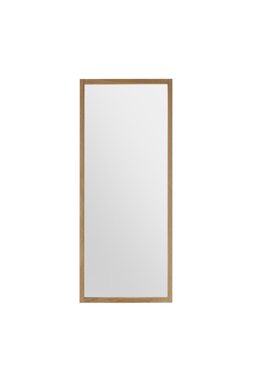 geölt. Tiefe 50 aus Breite Moderner Massivholz cm, 120 möbelando cm Eiche Wandspiegel Spiegel 2 cm, Albany, Höhe in