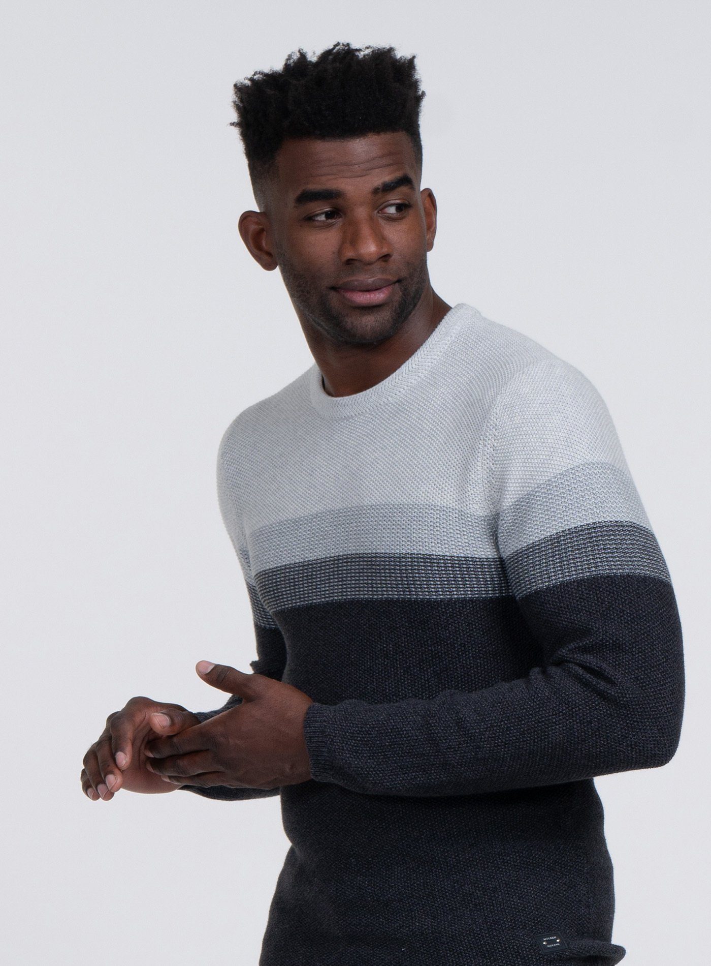 Key Largo Rundhalspullover MST HANSI round neck (1-tlg)