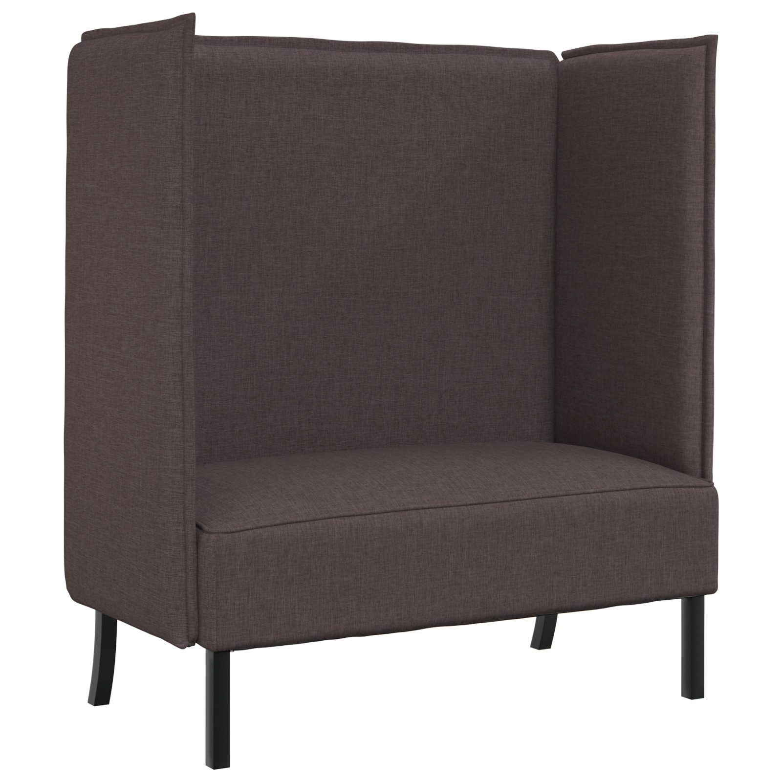 vidaXL Sofa Hochlehnen-Sofa Dunkelbraun 109x56x121 cm günstig online kaufen