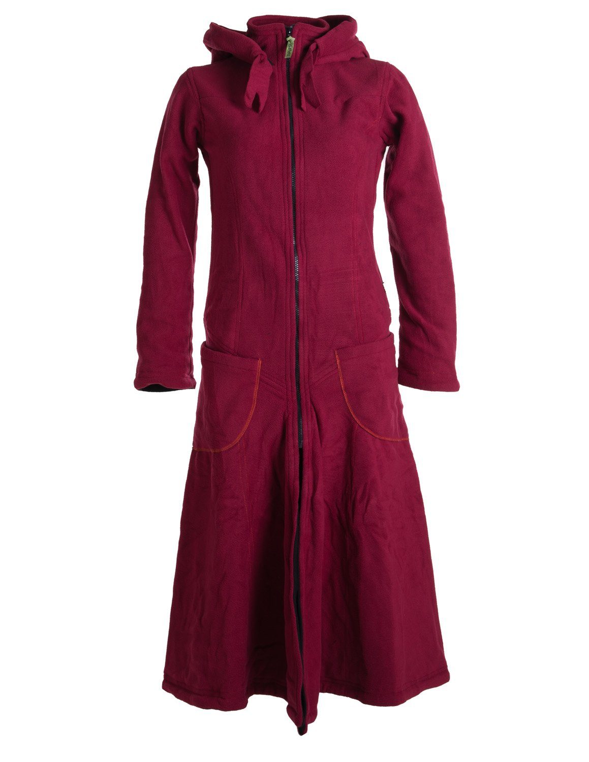 Vishes Langmantel Langer, warmer Fleece Mantel günstig online kaufen