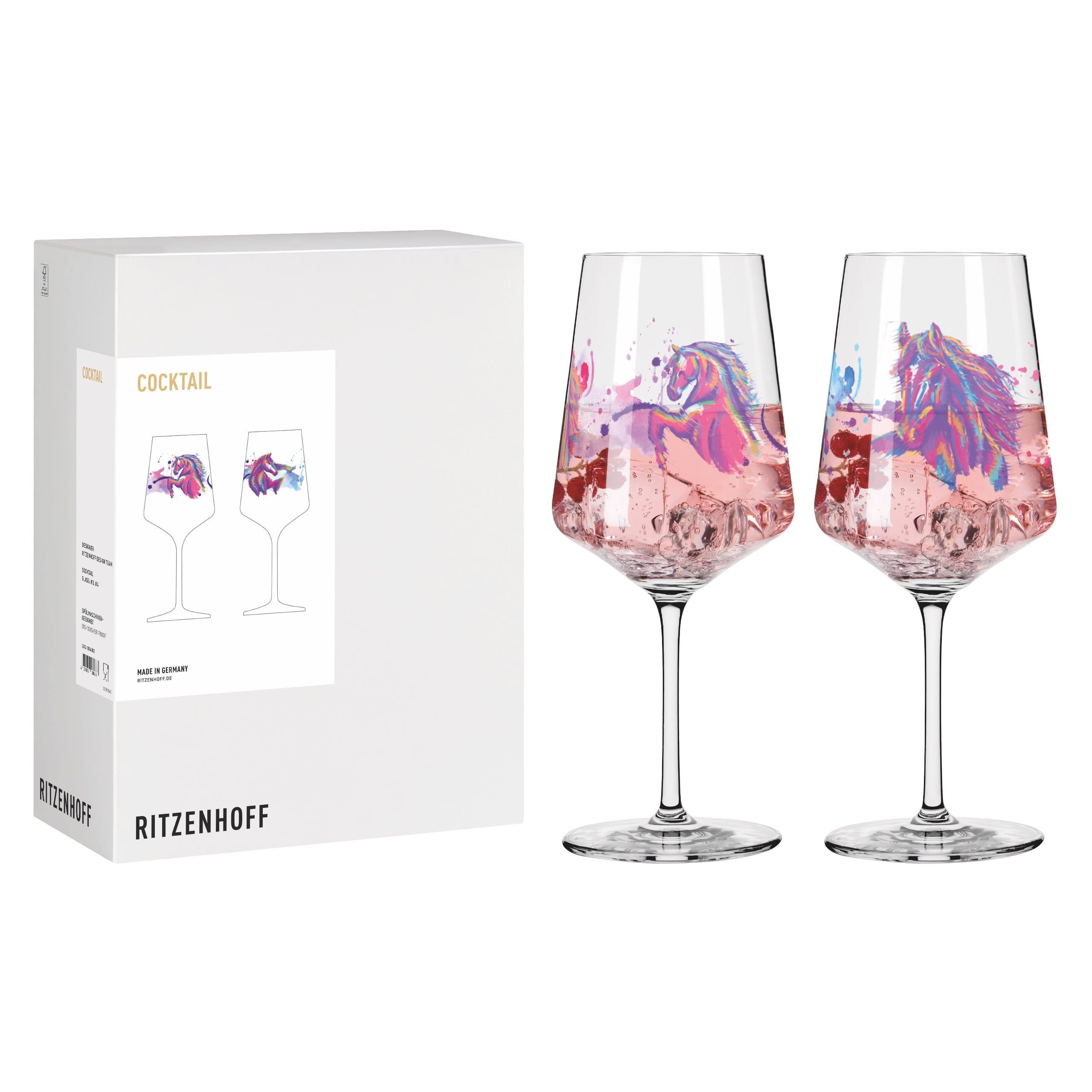 Longdrinkglas Reitgold