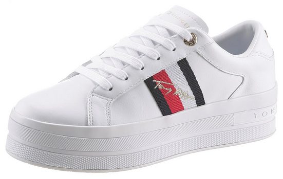 cupsole flatform trainers