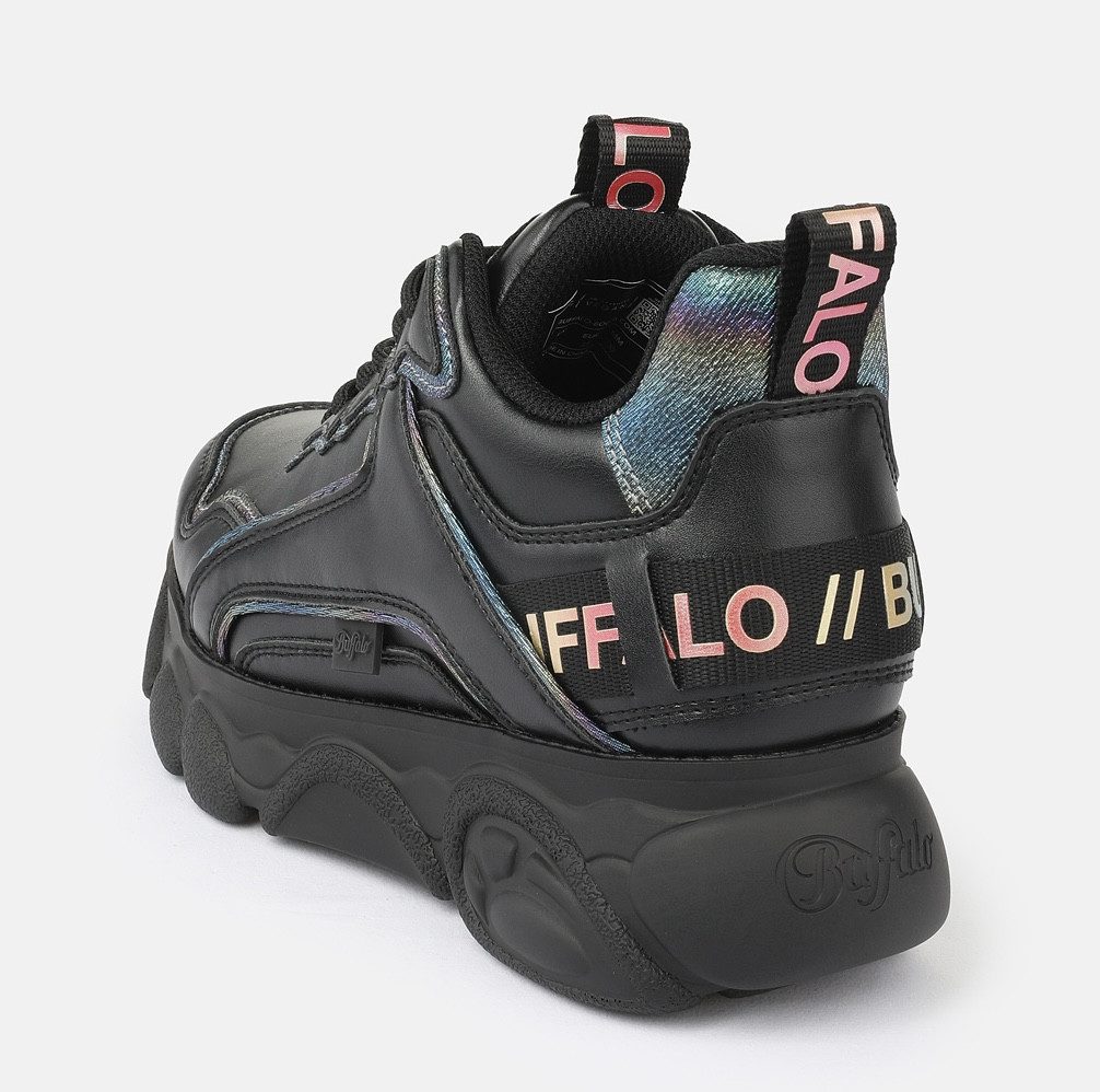 Buffalo CLD CHAI Plateausneaker, Chunky Sneaker, Halbschuh, Schnürschuh mit Logoschriftzug
