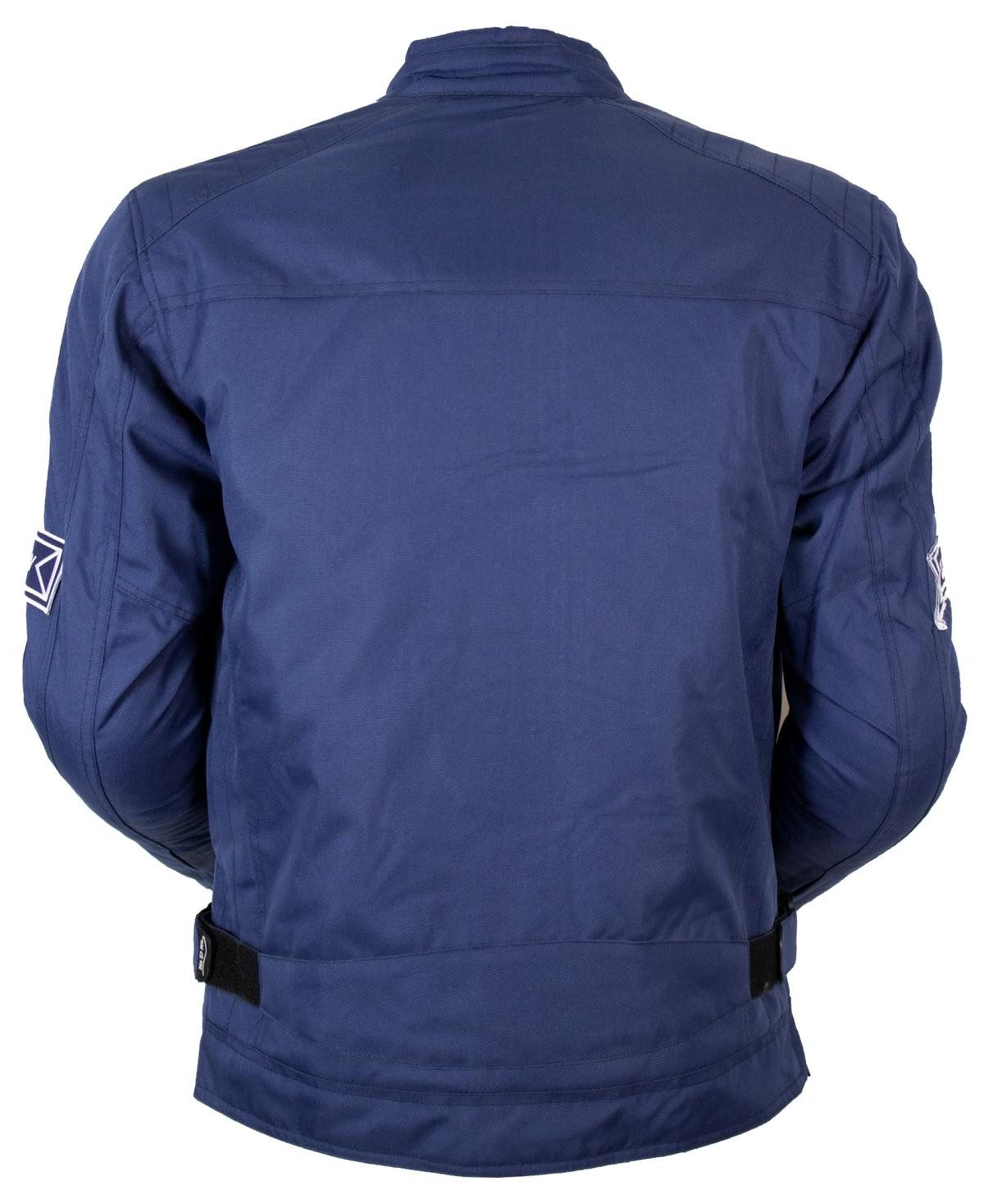 MDM Motorradjacke Herren Motorradjacke Textil Highway Stil mit Protektoren Highway Stil, 5 Protektoren, winddicht, wasserabweisend