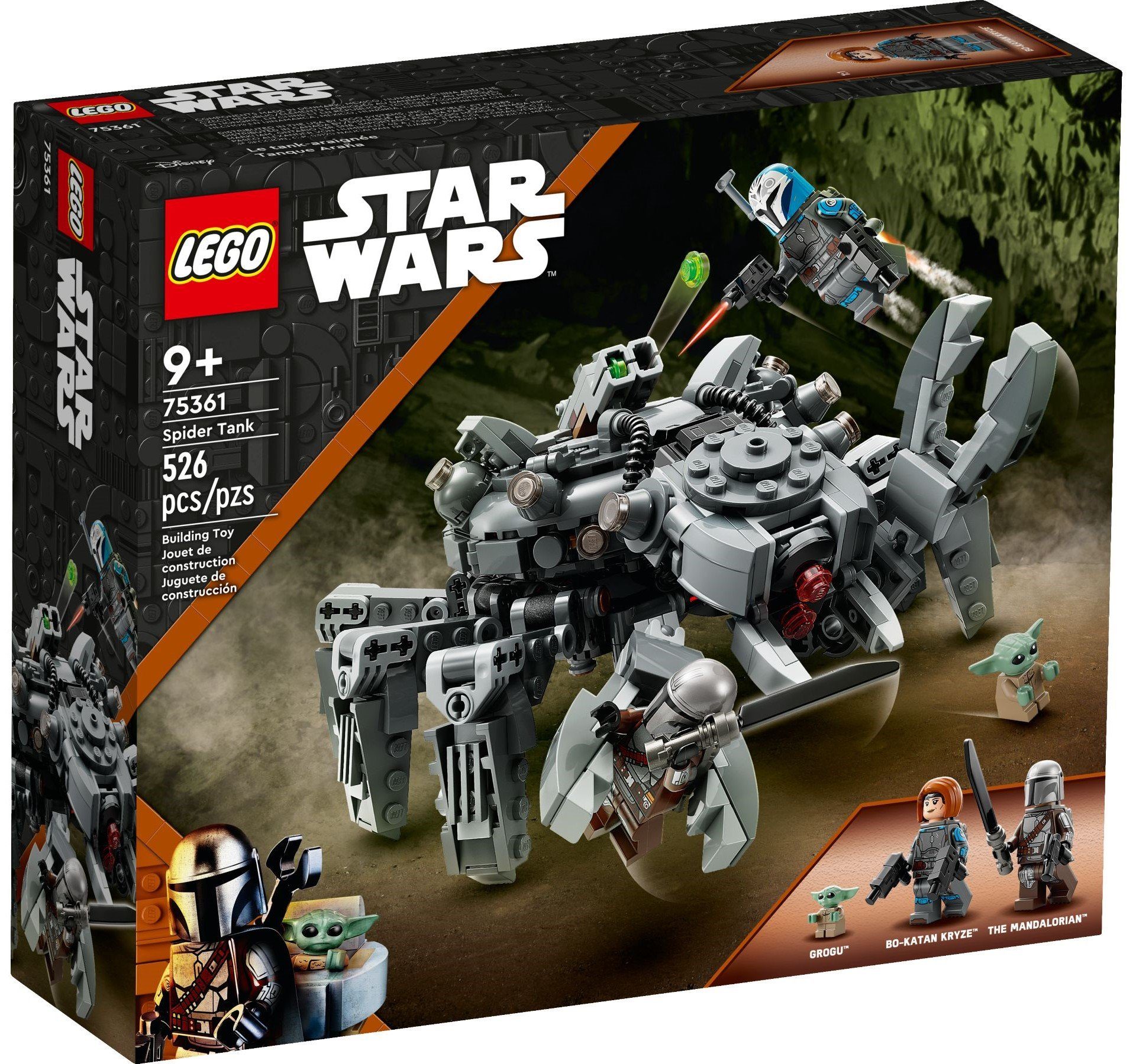 LEGO® LEGO® Star Wars 75361 Spinnenpanzer Konstruktionsspielsteine günstig online kaufen