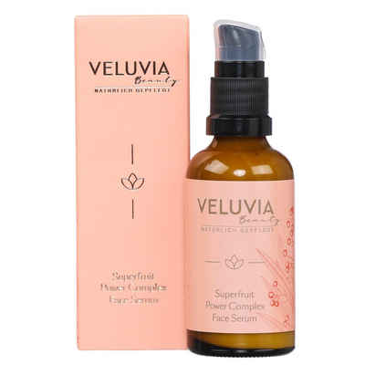 VELUVIA Beauty Anti-Falten-Serum "Superfruit Power Complex" 1, 1-tlg., ultimativer Frischekick mit Lifting-Effekt
