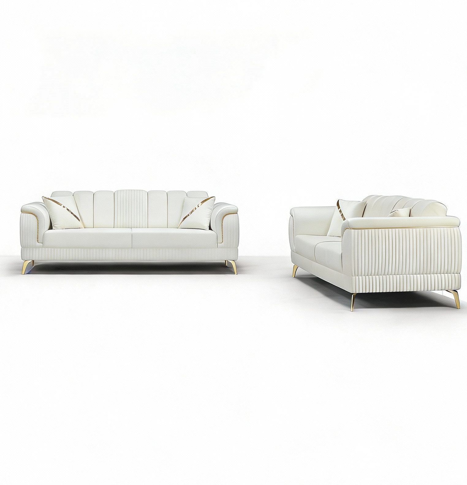 Palms-Store Sofa Set Samira, erhältlich in fünf verschiedenen Farben und Ausführungen., wählbar in unterschiedlichen Sitz-Ausführungen