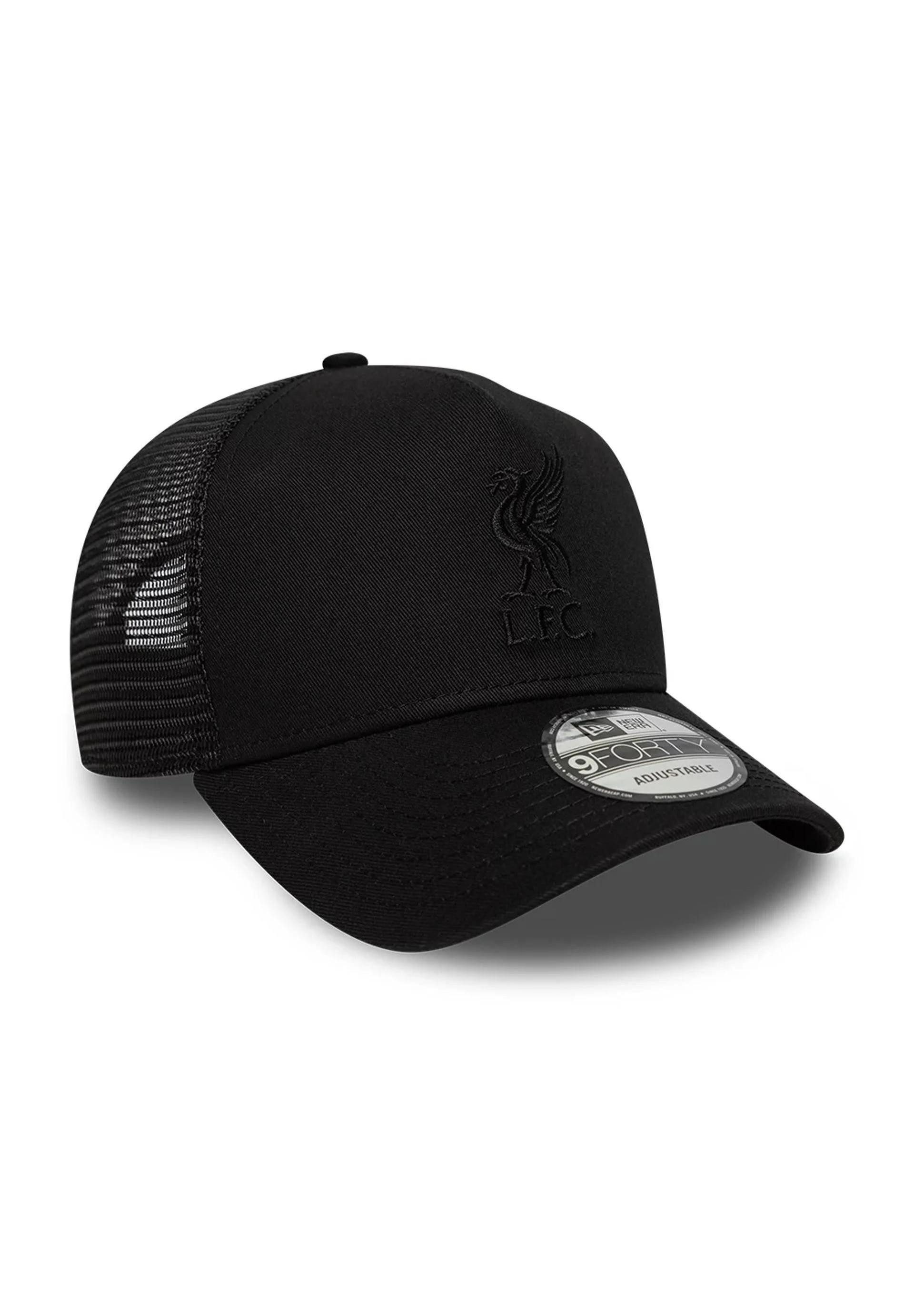 New Era Baseball Cap FC Liverpool Premier League Core Tonal Schwarz Verstellbare 9Forty A-F (1-St)