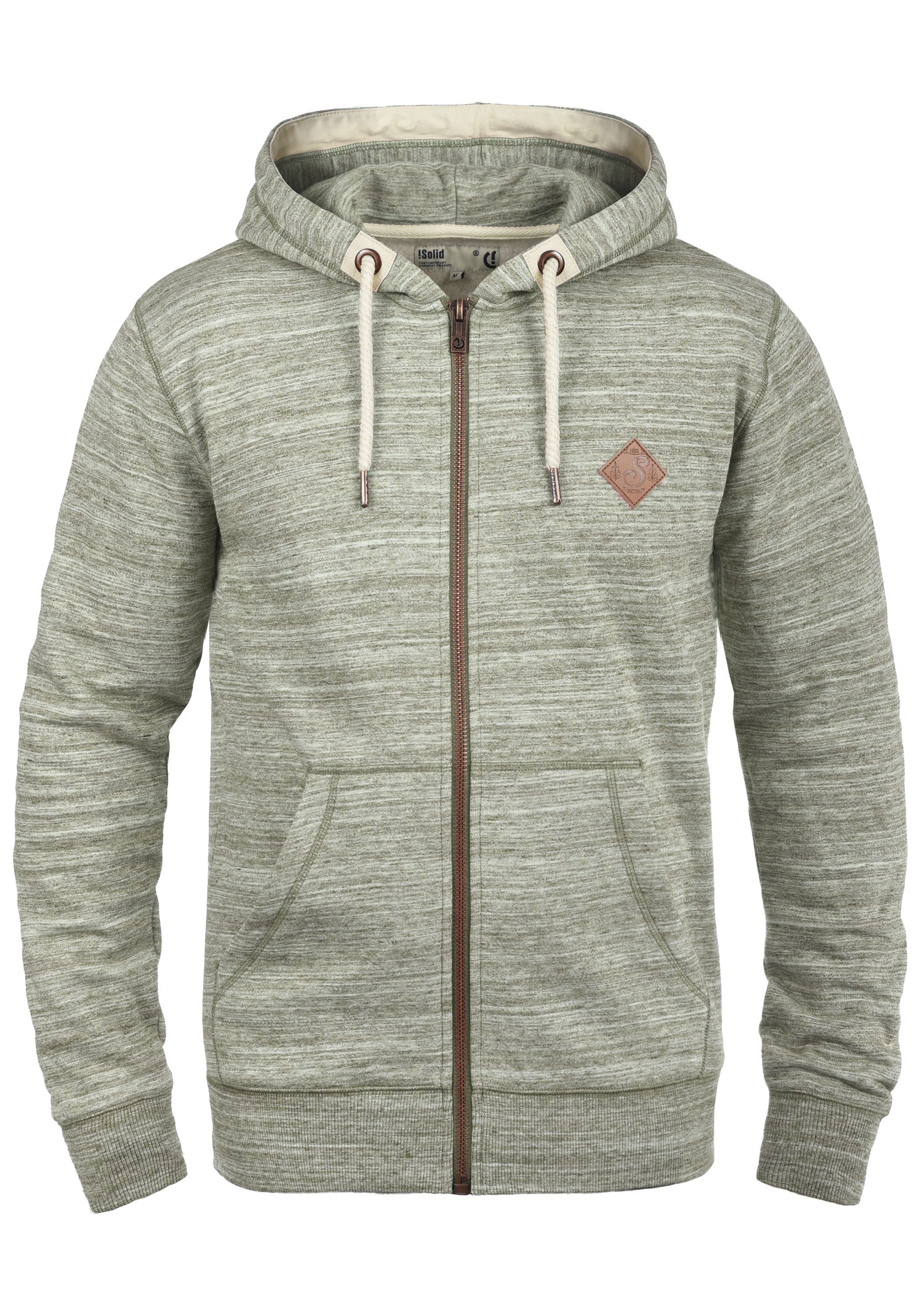 !Solid Kapuzensweatjacke SDCraig Kapuzensweatshirt mit Melange Optik günstig online kaufen