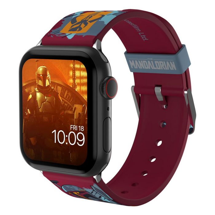 Moby Fox Multifunktionsuhr Star Wars: The Mandalorian Smartwatch-Armband Boba Fett Returns