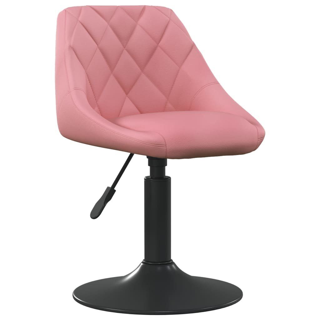 vidaXL Esszimmerstuhl Esszimmerstuhl Rosa Samt (1 günstig online kaufen