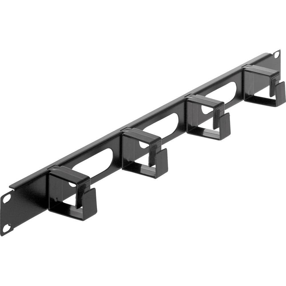 Netzwerkschrank Kabelmanagement für 19″ Schränke, 1 HE, 4 kleine